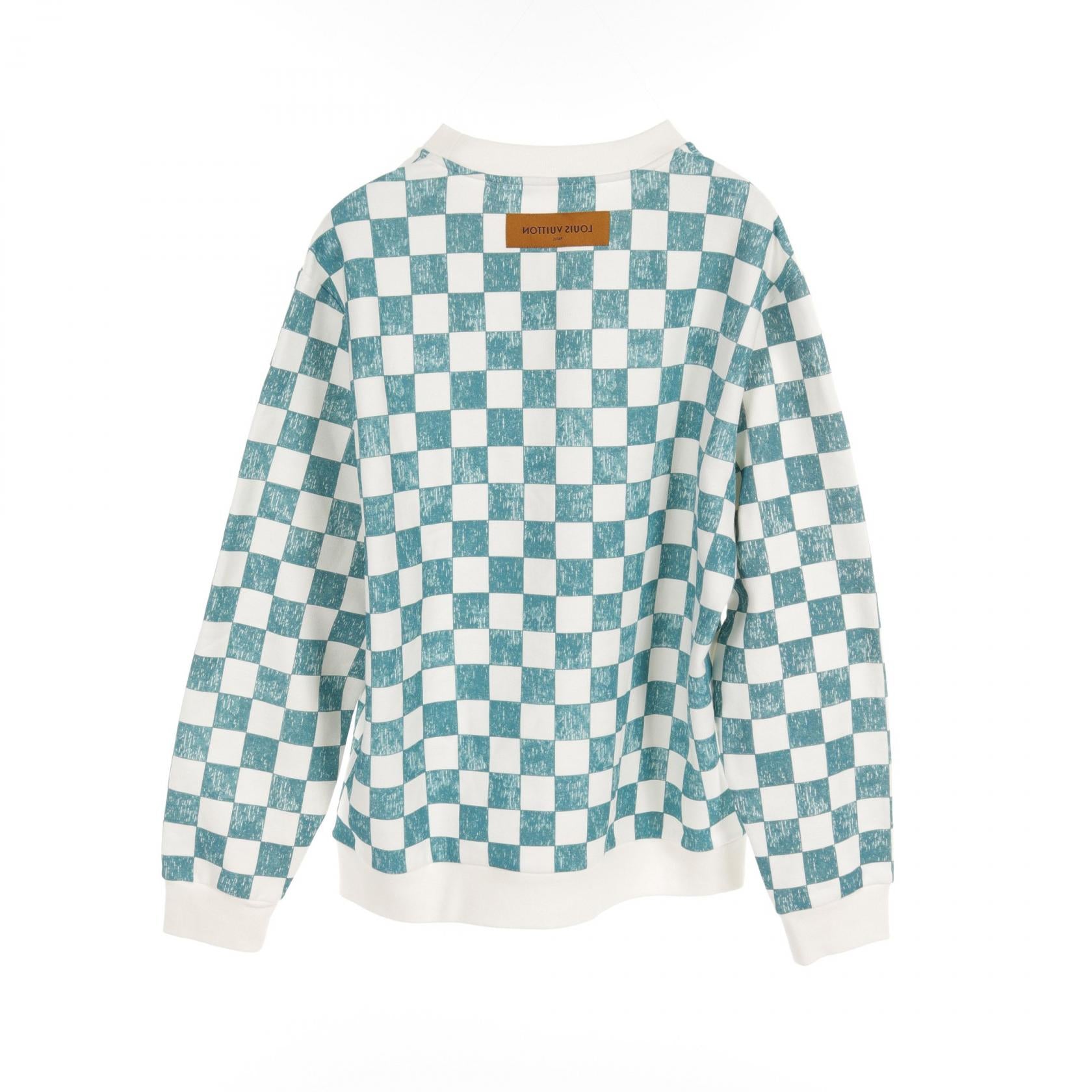 Louis Vuitton Damier Printed Cotton Sweatshirt RM2129