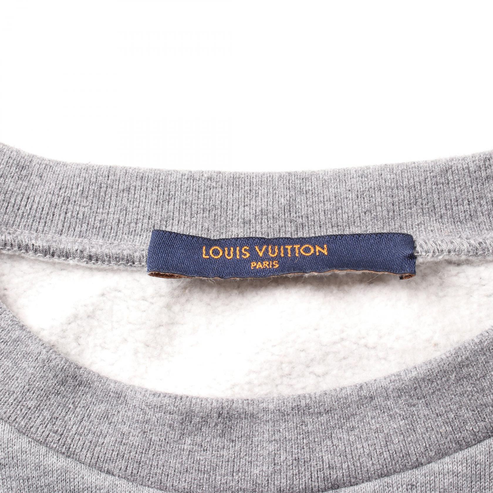 Louis Vuitton Squared LV Logo Sweatshirt