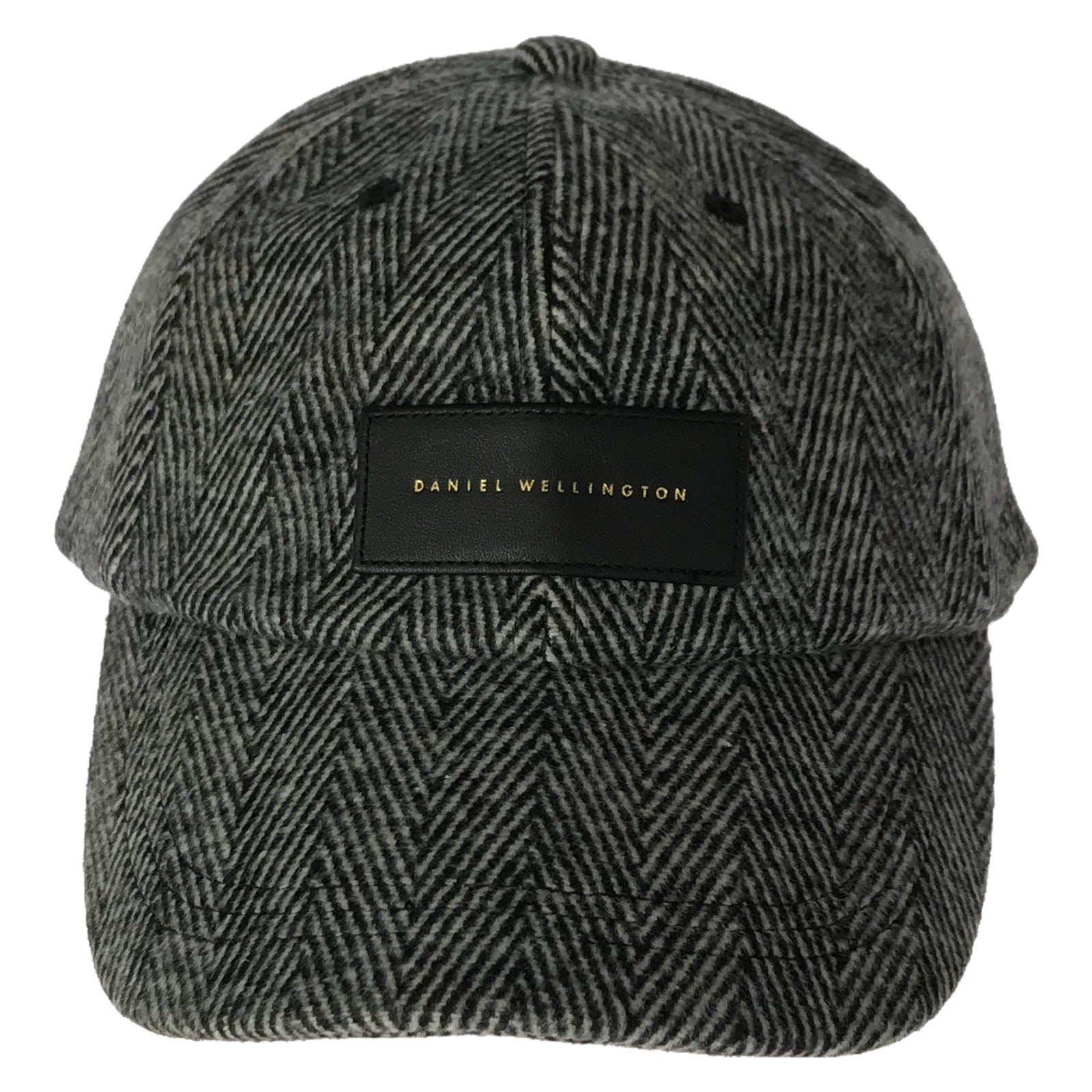 Daniel Wellington Tweed Baseball Cap Polyester Black