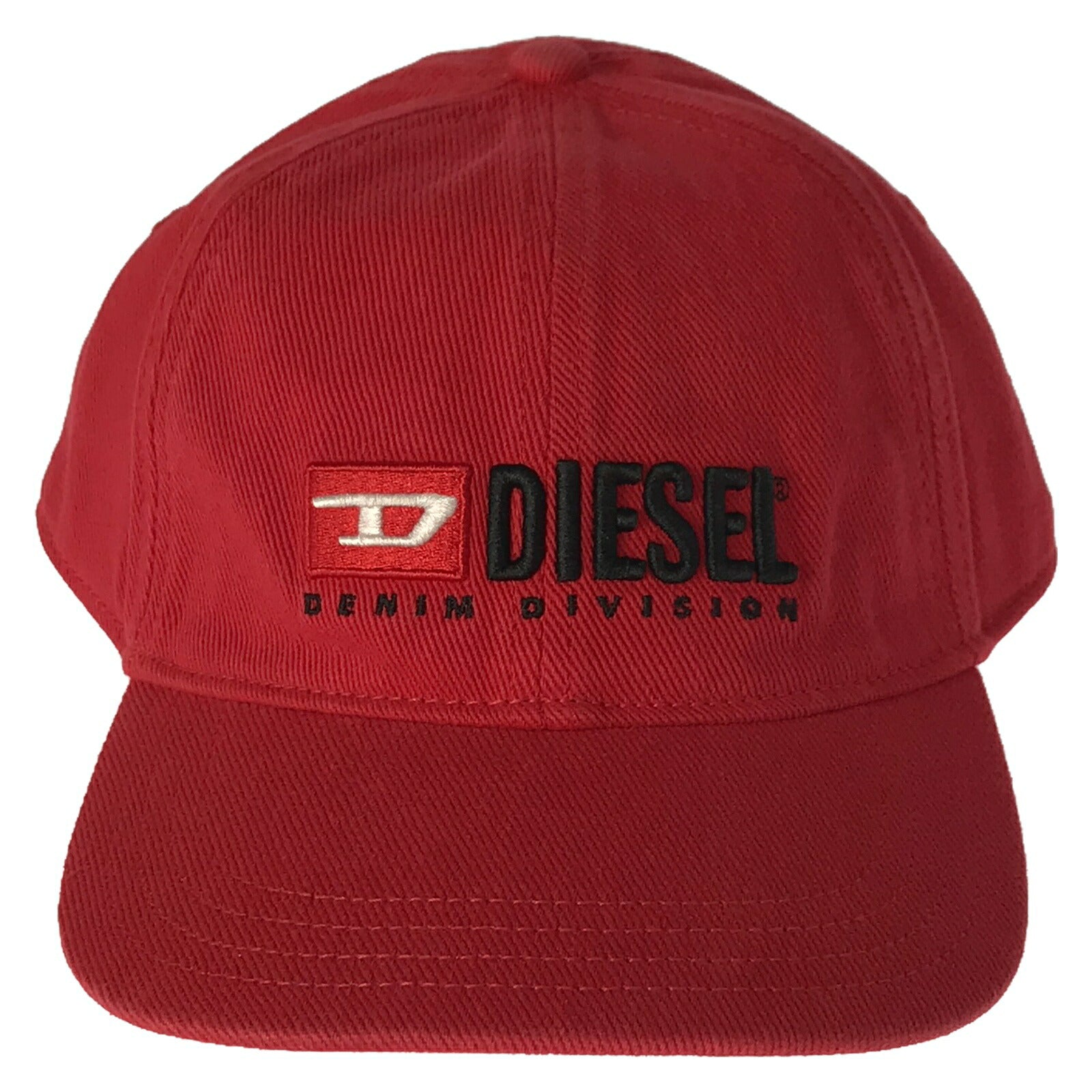 DIESEL Cotton Baseball Cap Red