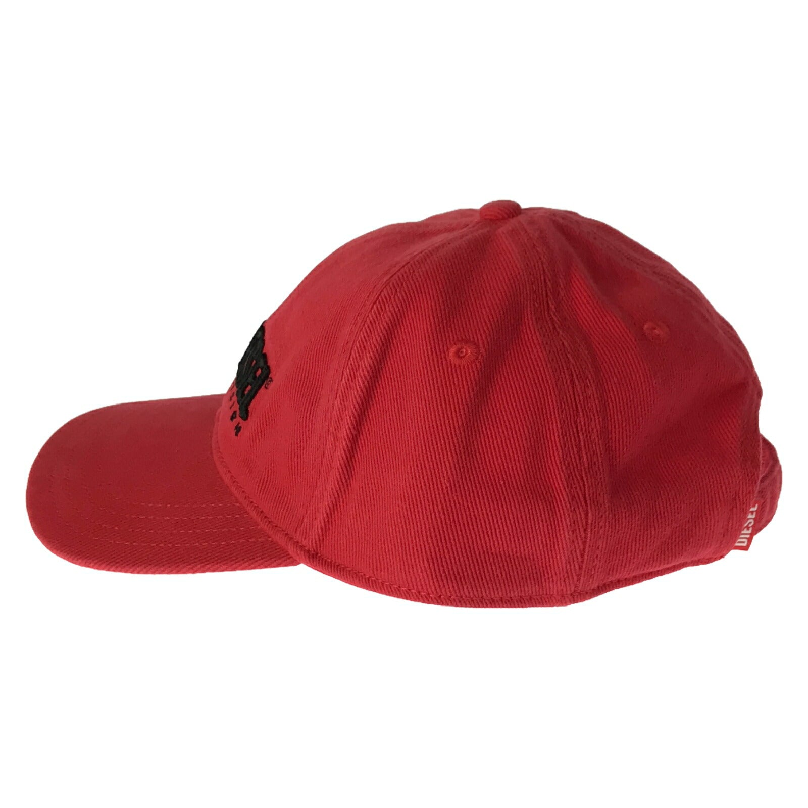 DIESEL Cotton Baseball Cap Red A113560PFAA42G