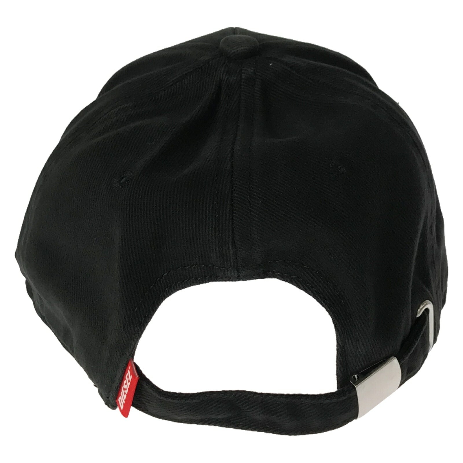 DIESEL Cotton Baseball Cap Black