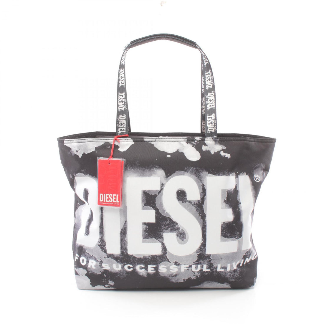 DIESEL Polyester Tote Bag Black X09857P6338T8013