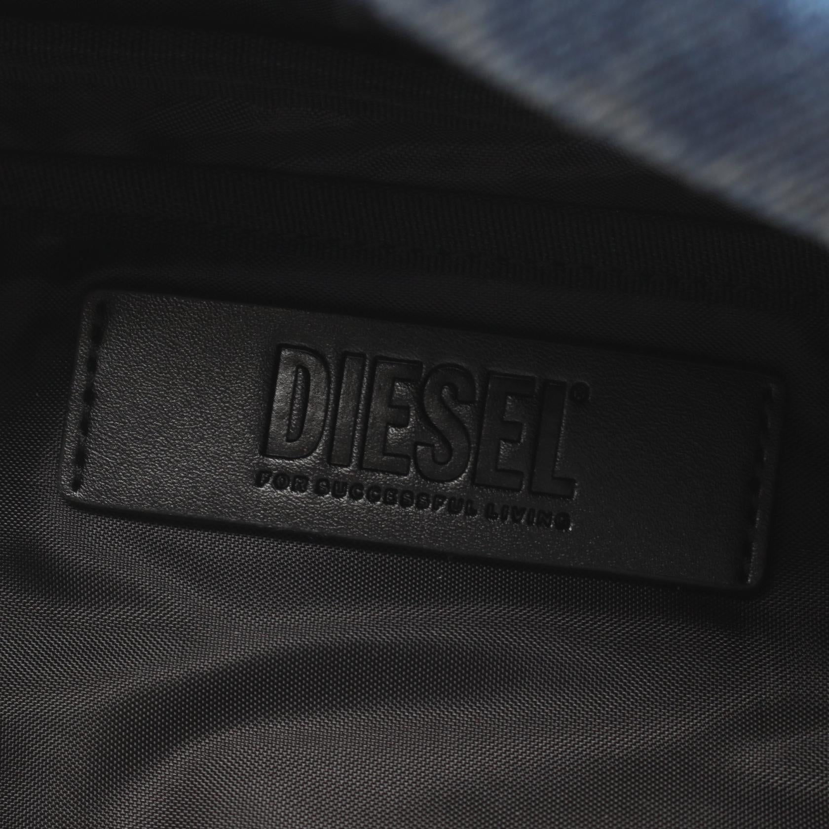 DIESEL RAVE Denim Waist Bag Navy