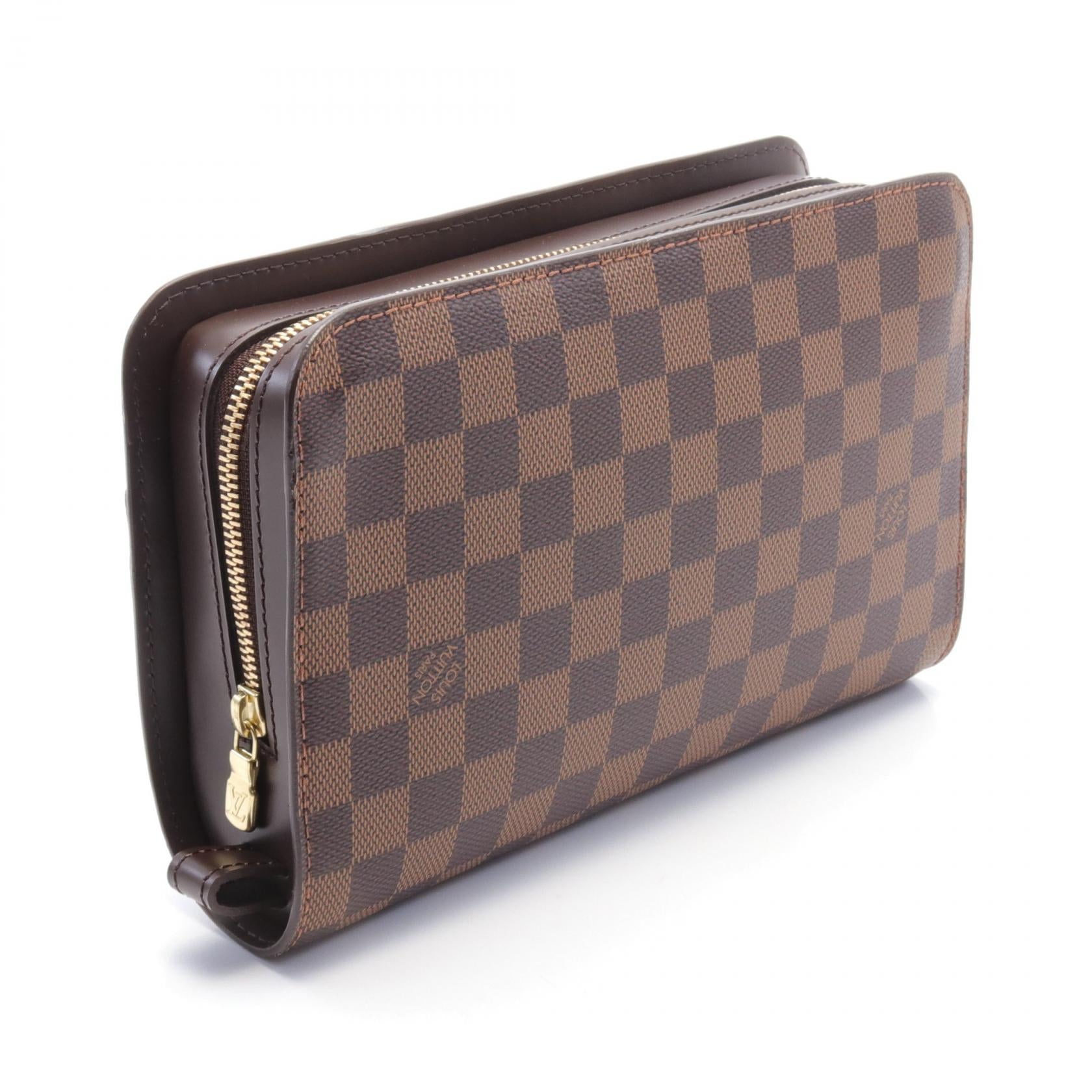 Louis Vuitton Damier Ebene Clutch Bag N51993