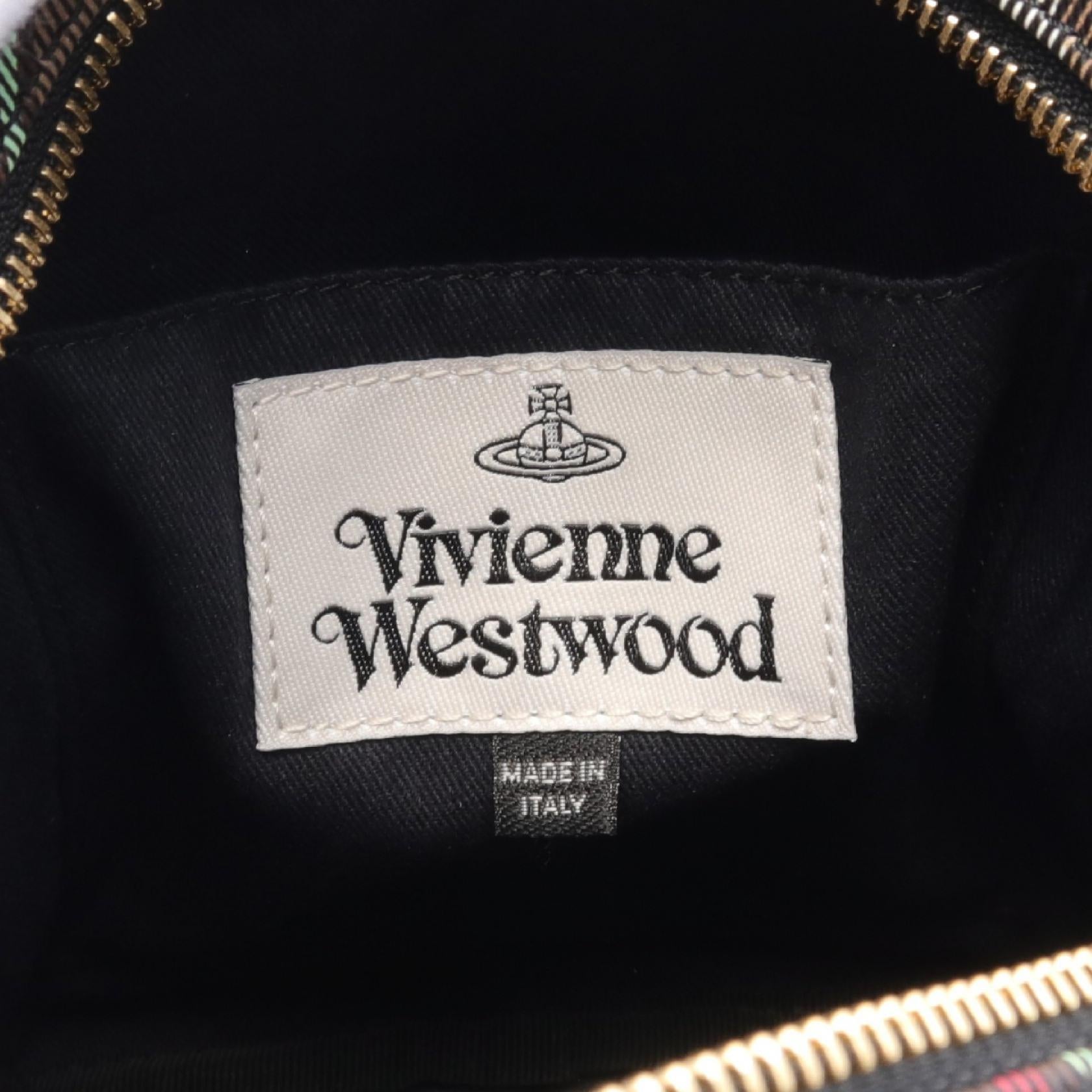 Vivienne Westwood Tartan Backpack Faux Leather