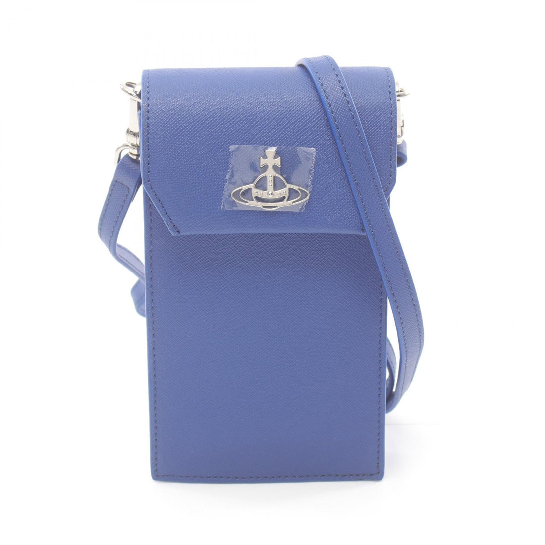 Vivienne Westwood Leather Shoulder Bag Blue