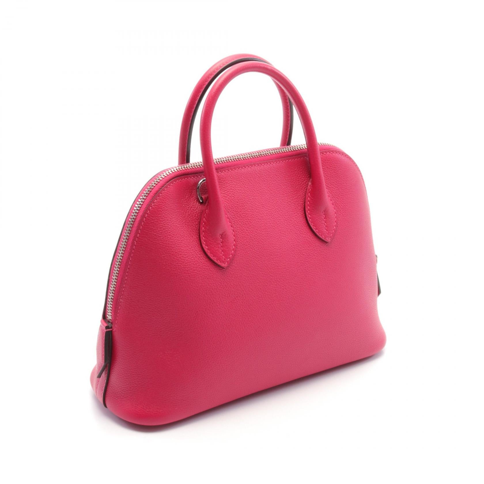 Hermes Bolide 1923 25 Verso Handbag Pink