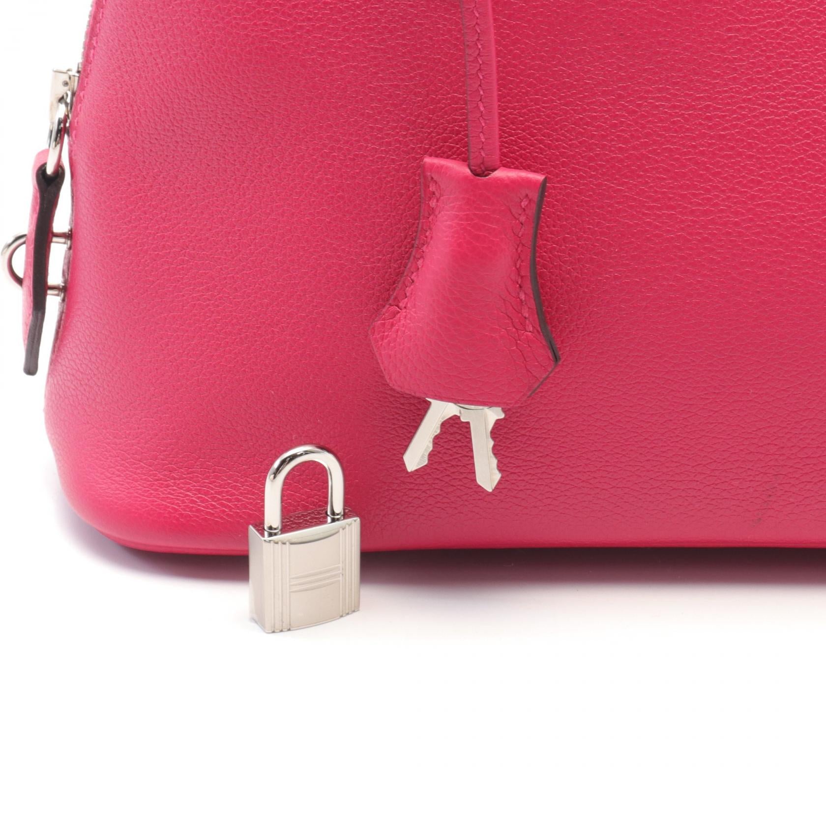 Hermes Bolide 1923 25 Verso Handbag Pink