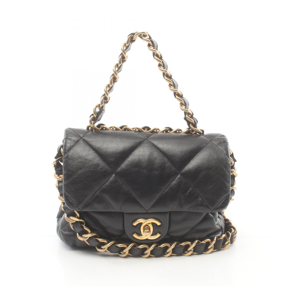 Chanel 19 Matelasse Lambskin Shoulder Bag