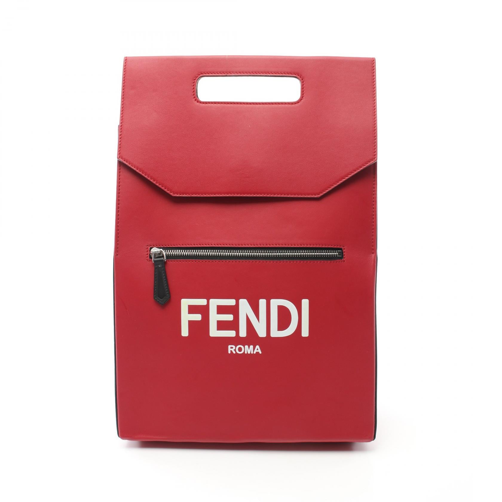 Fendi Leather Backpack 7VZ060