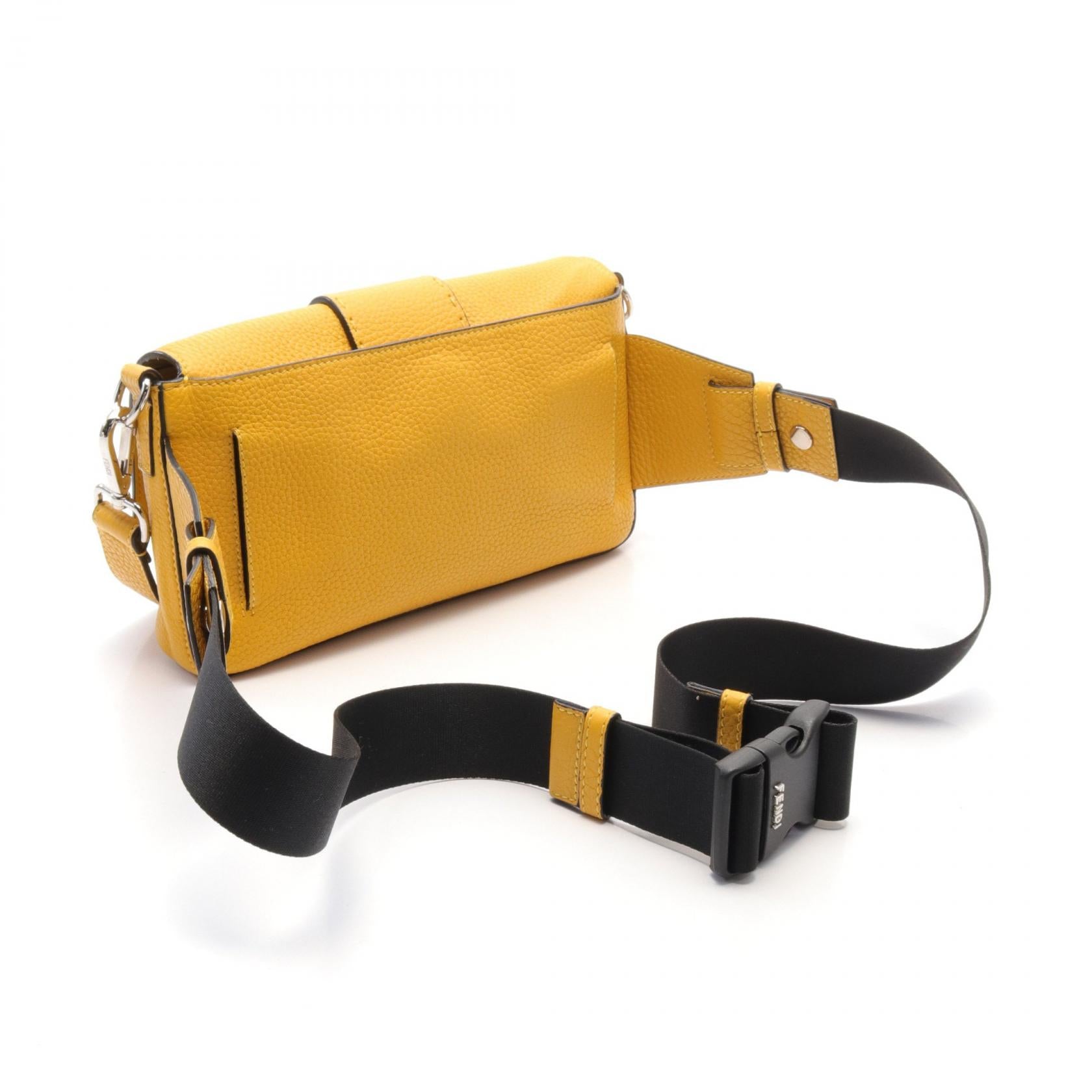 Fendi Leather Baguette Waist Bag for Men