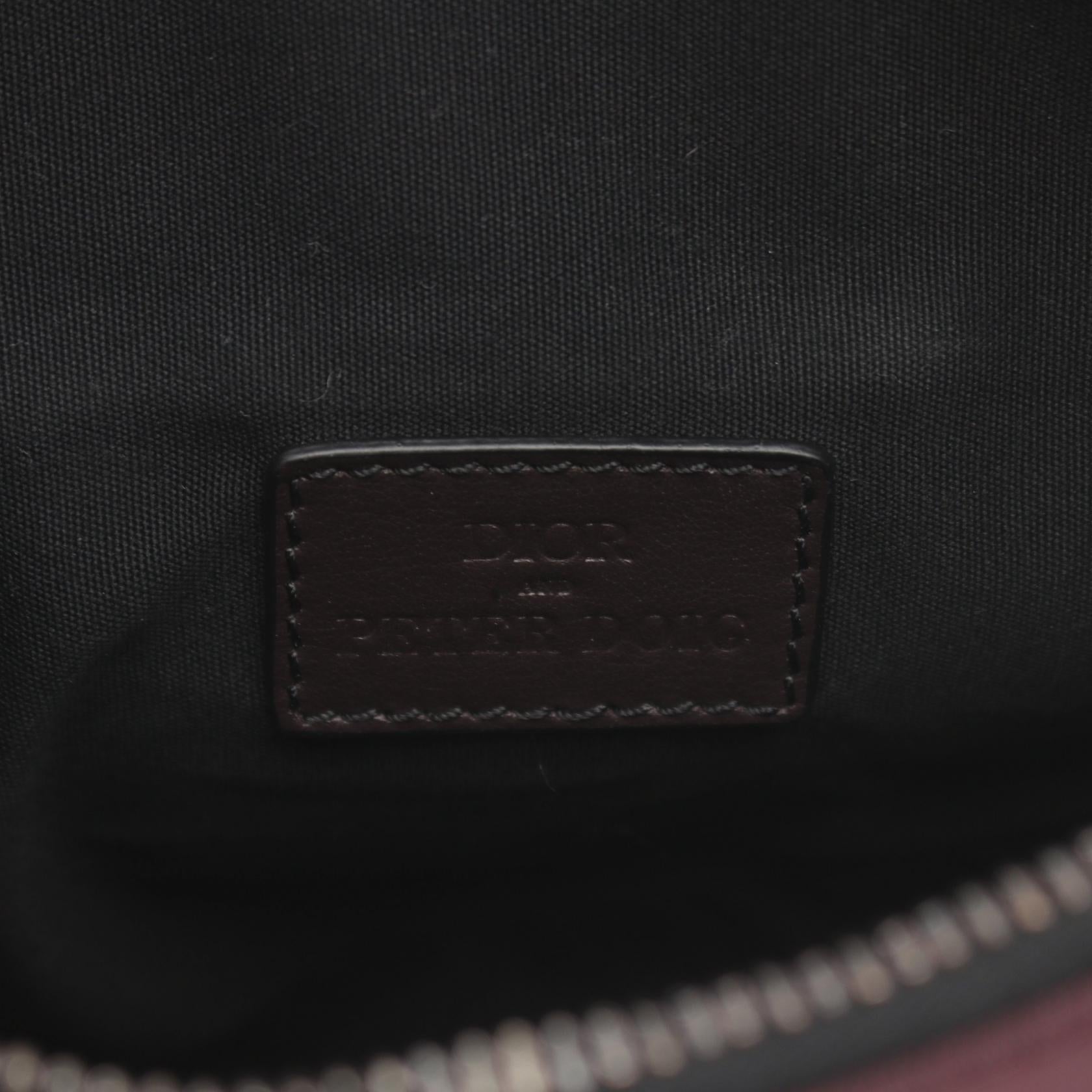 Dior Saddle Canvas Leather Waist Bag