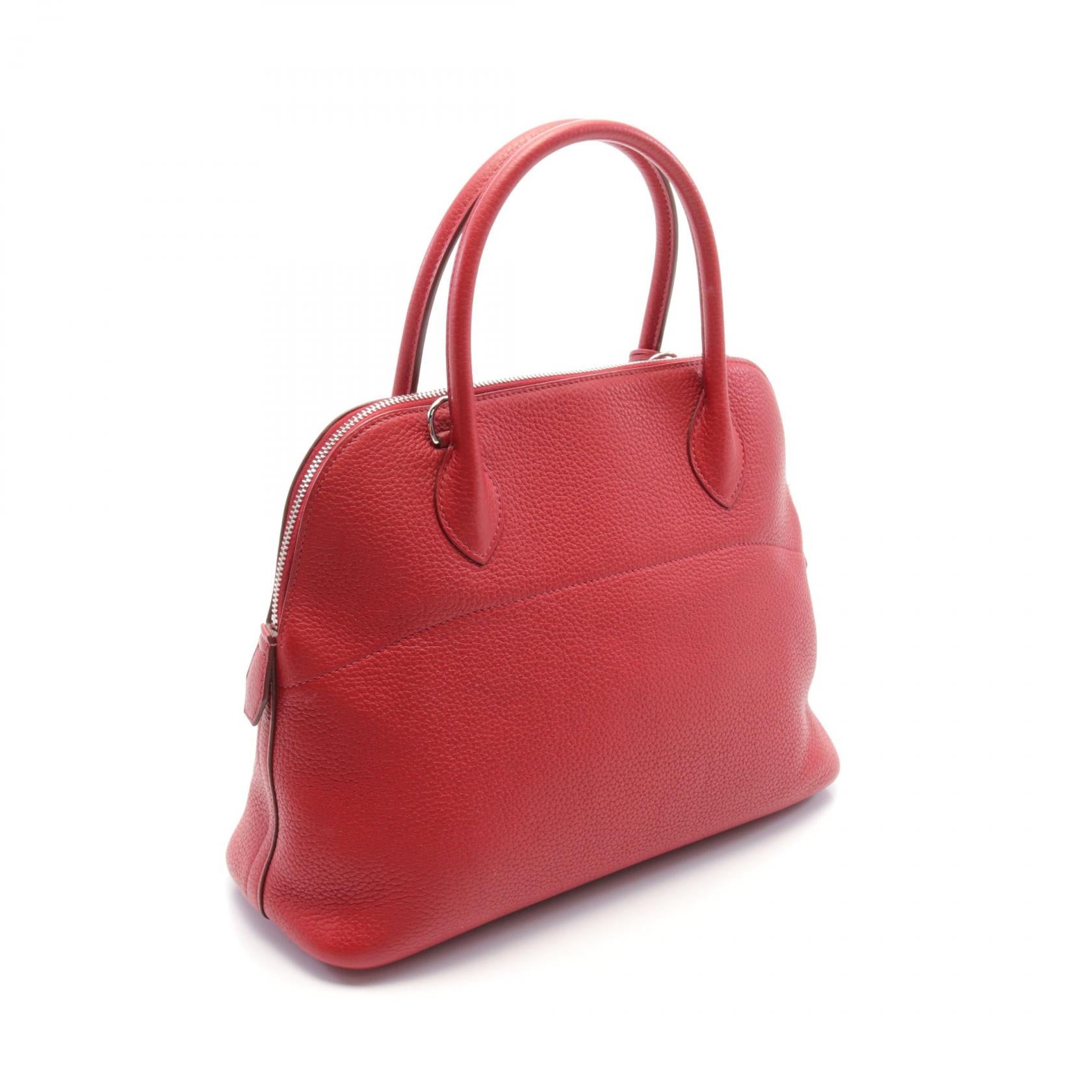 Hermes Bolide 31 Handbag Red