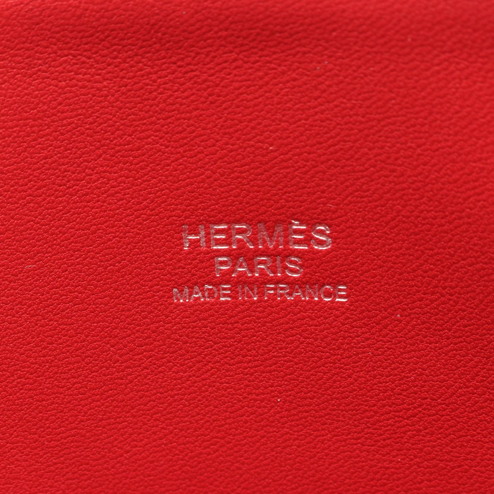 Hermes Bolide 31 Handbag Red