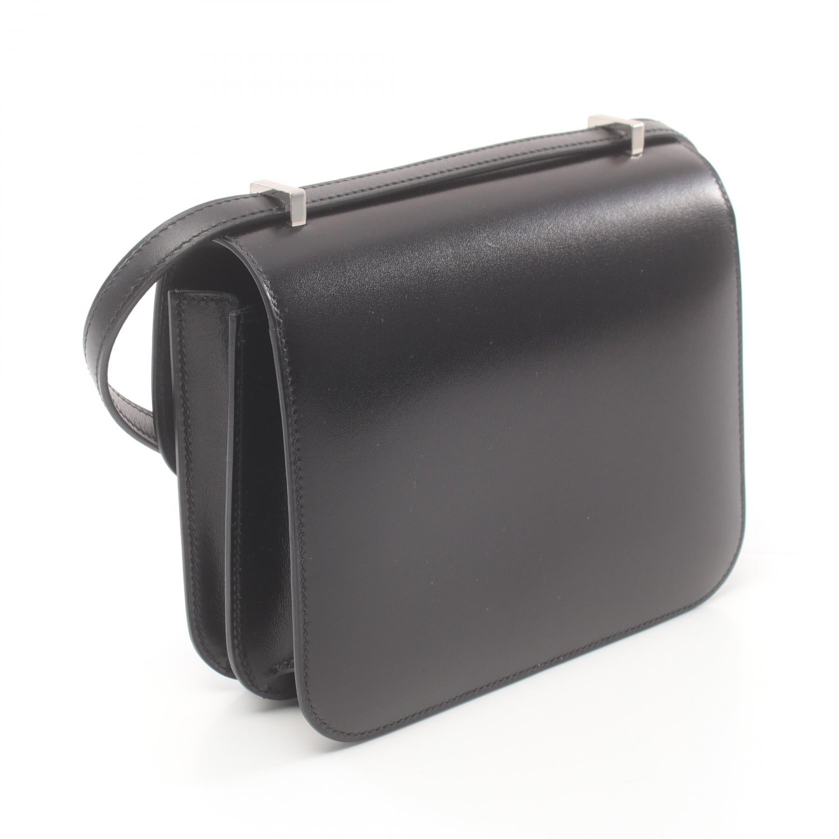 Hermes Constance Mini Shoulder Bag Black