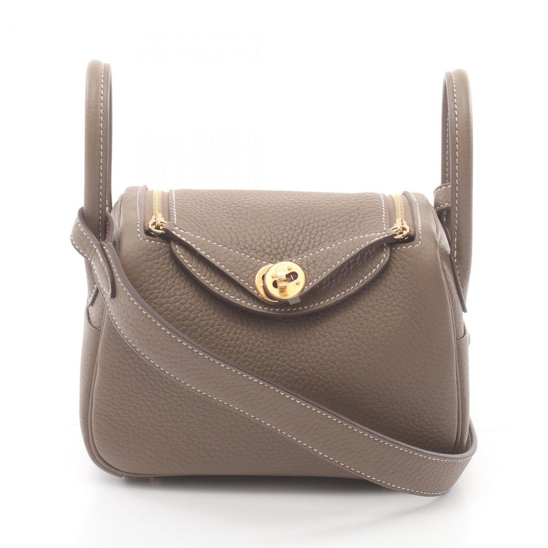 Hermes Lindy Mini Shoulder Bag Brown