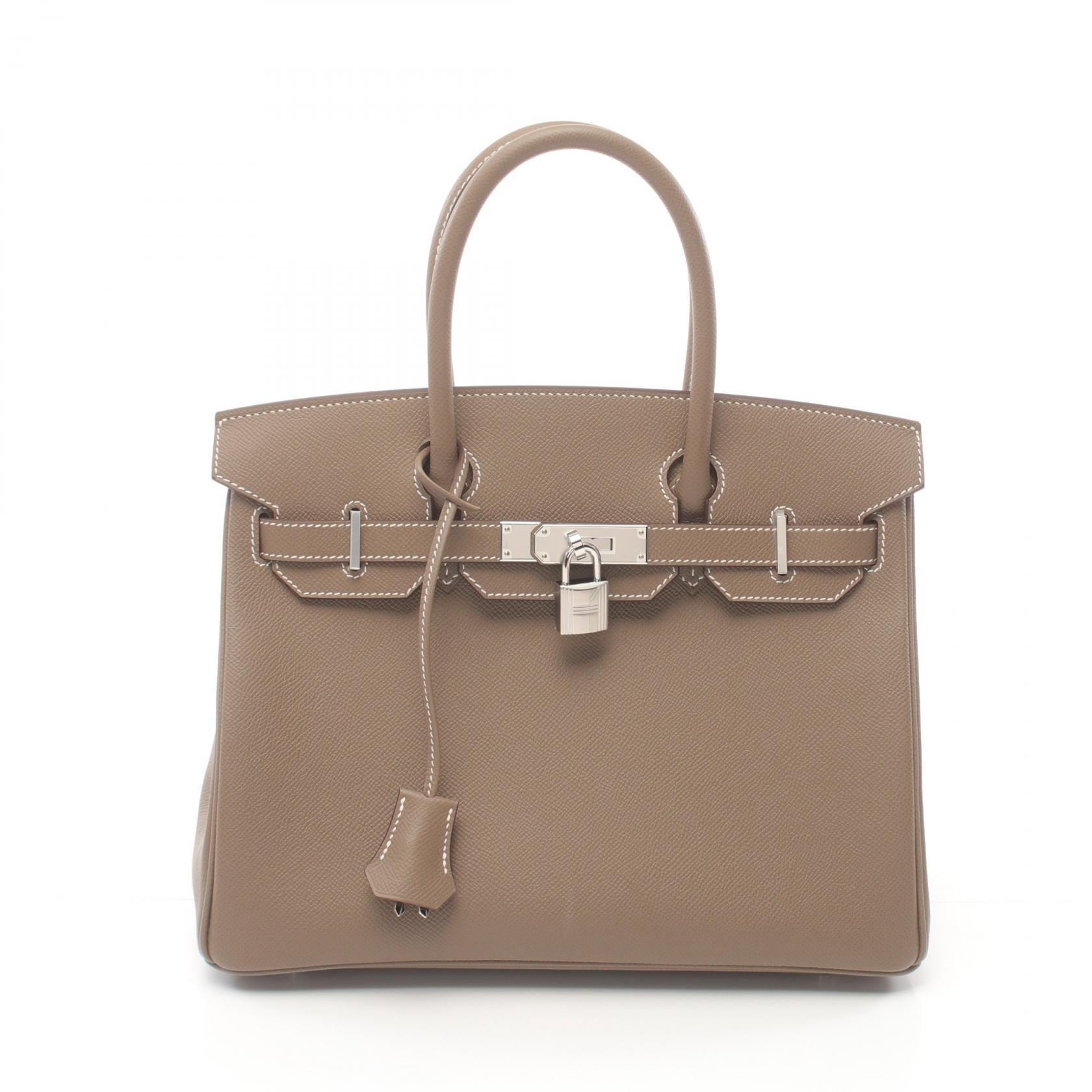 Hermes Birkin 30 Handbag Brown