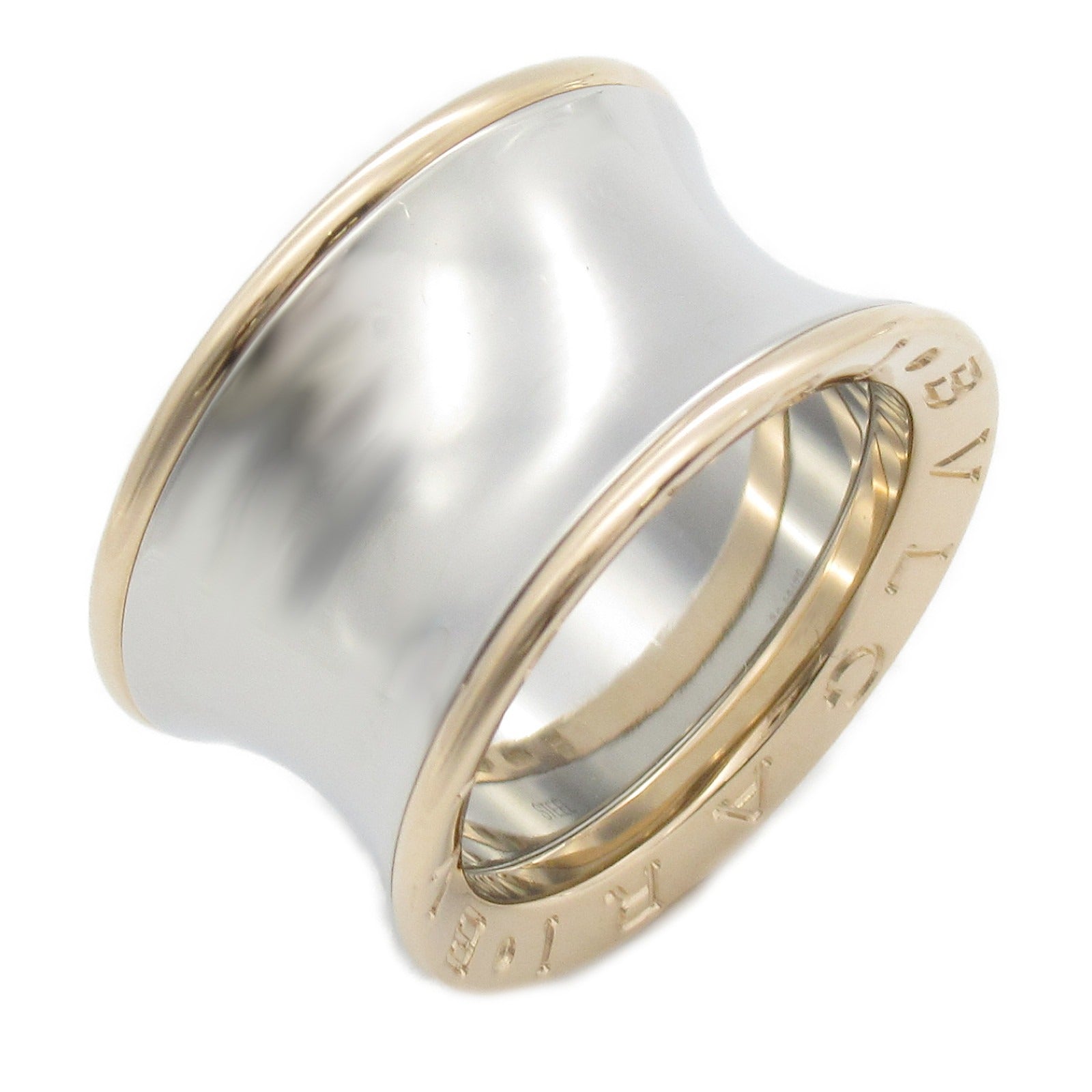 Bvlgari B-zero1 Anish Kapoor Ring K18PG Stainless Steel