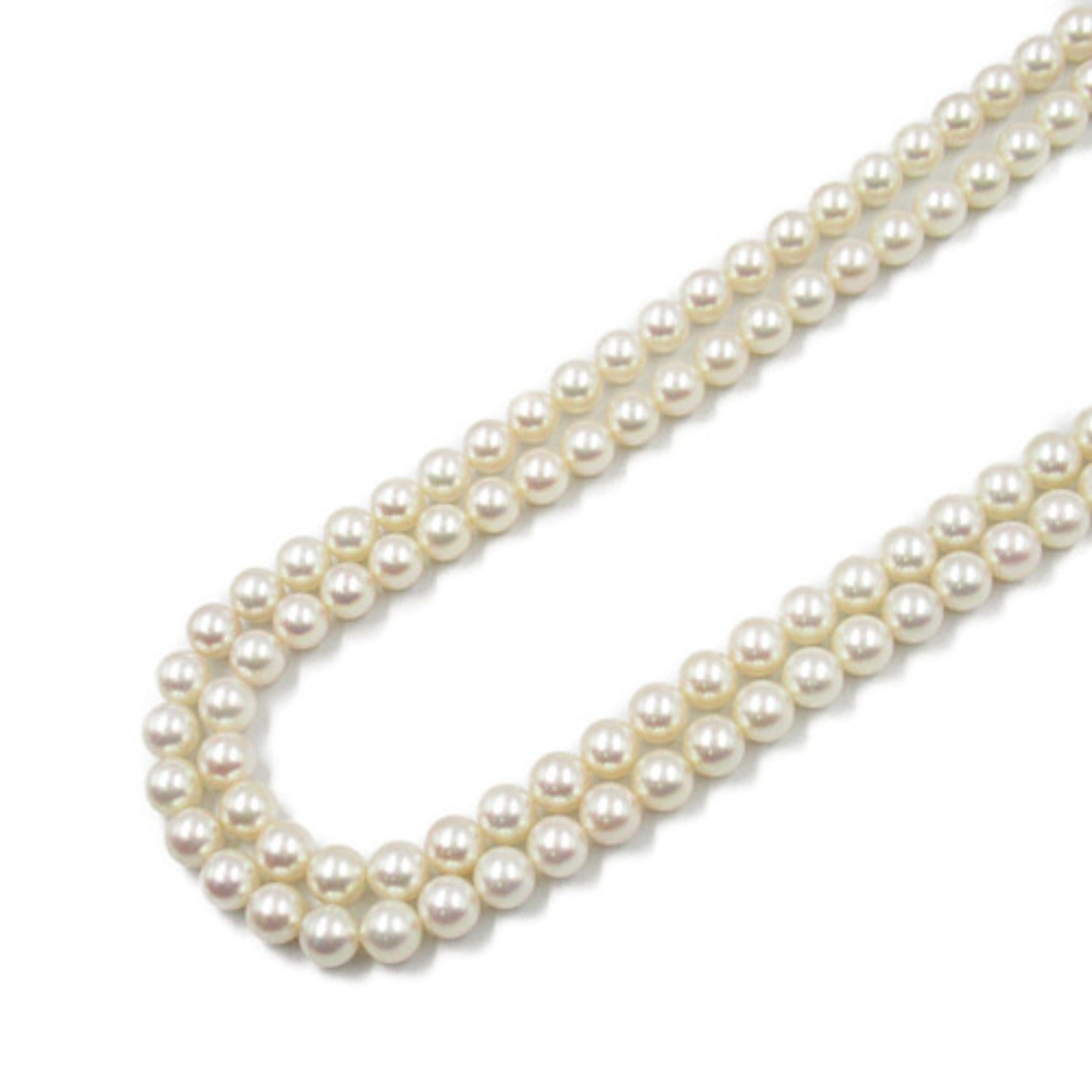 MIKIMOTO Akoya Pearl Necklace K14YG