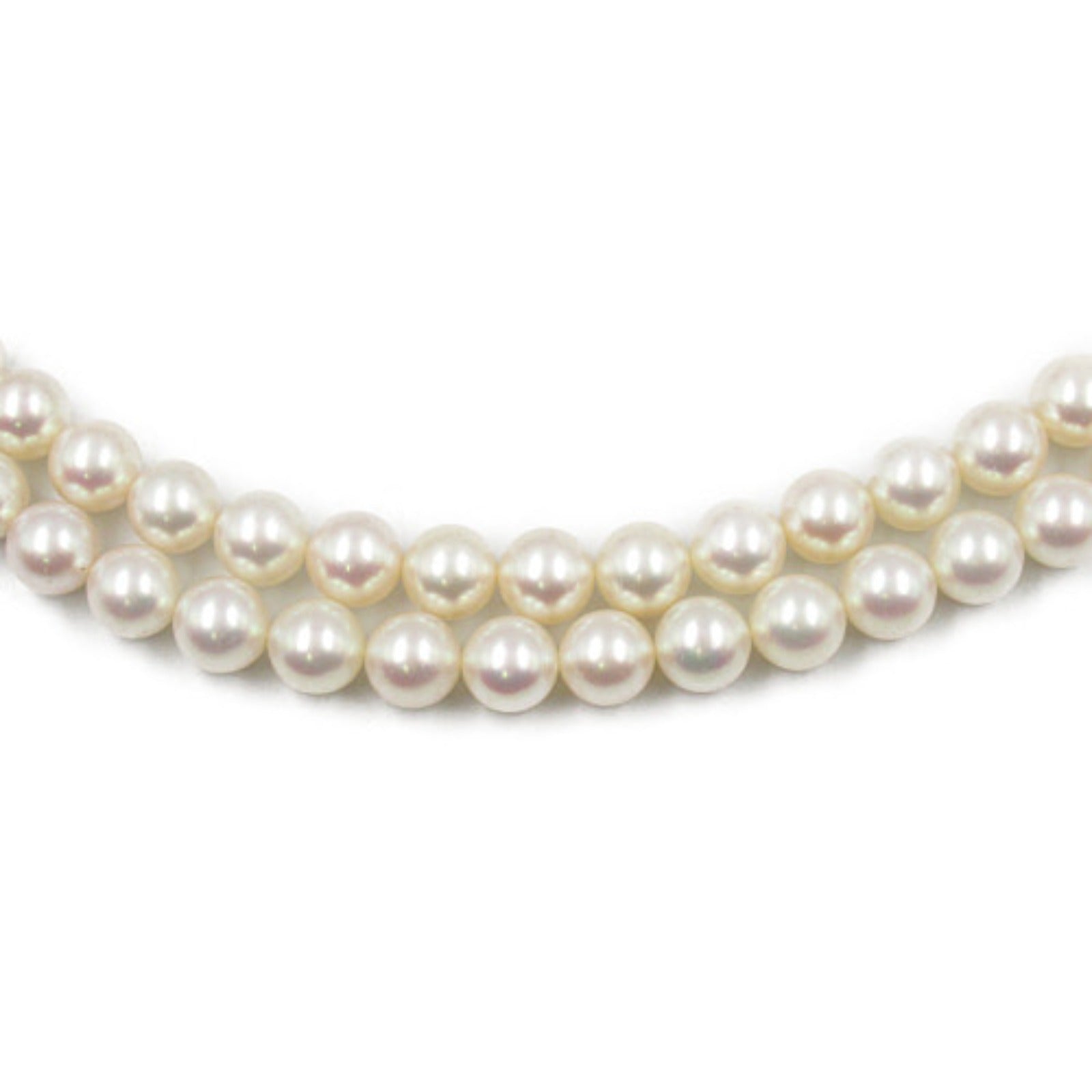 MIKIMOTO Akoya Pearl Necklace K14YG