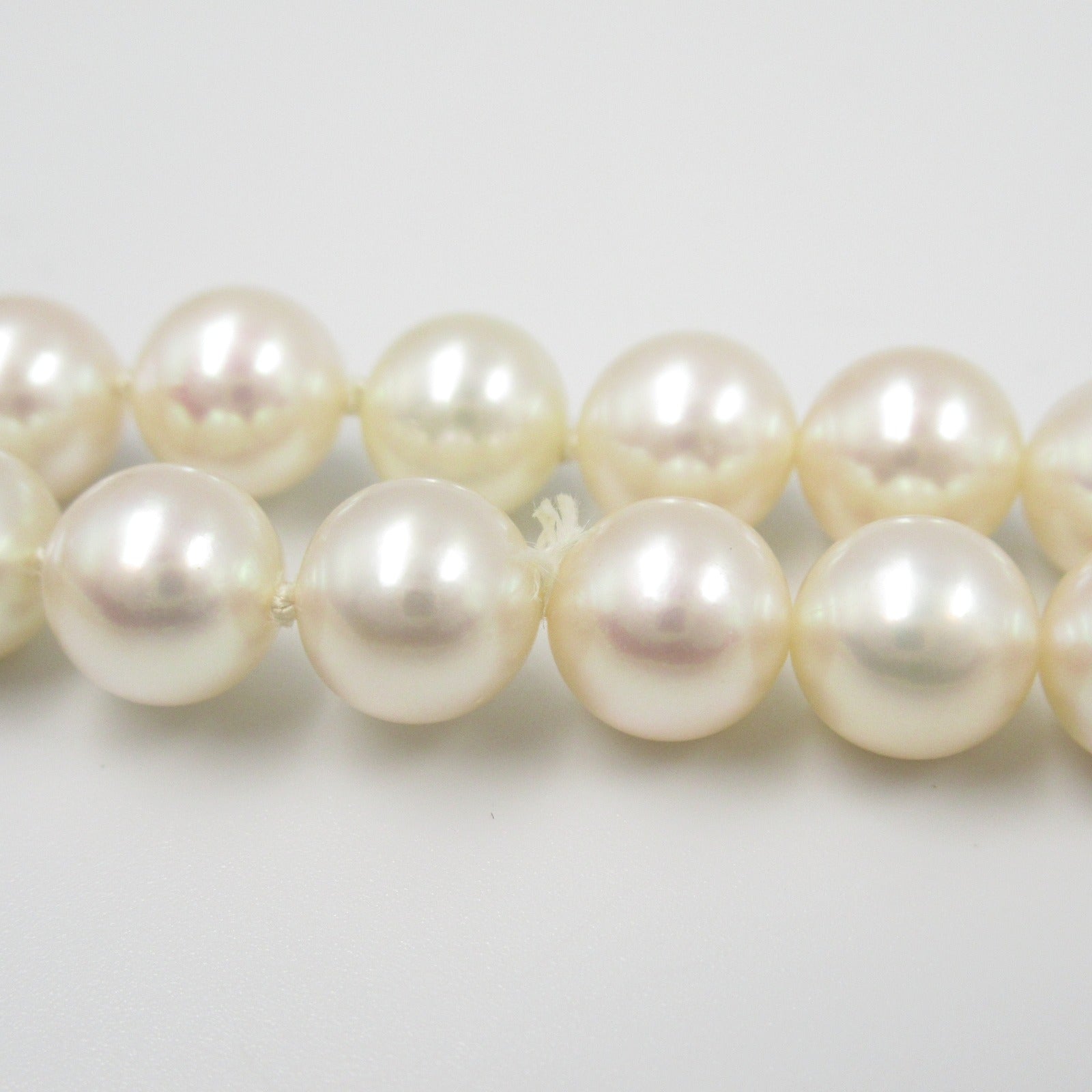 MIKIMOTO Akoya Pearl Necklace K14YG