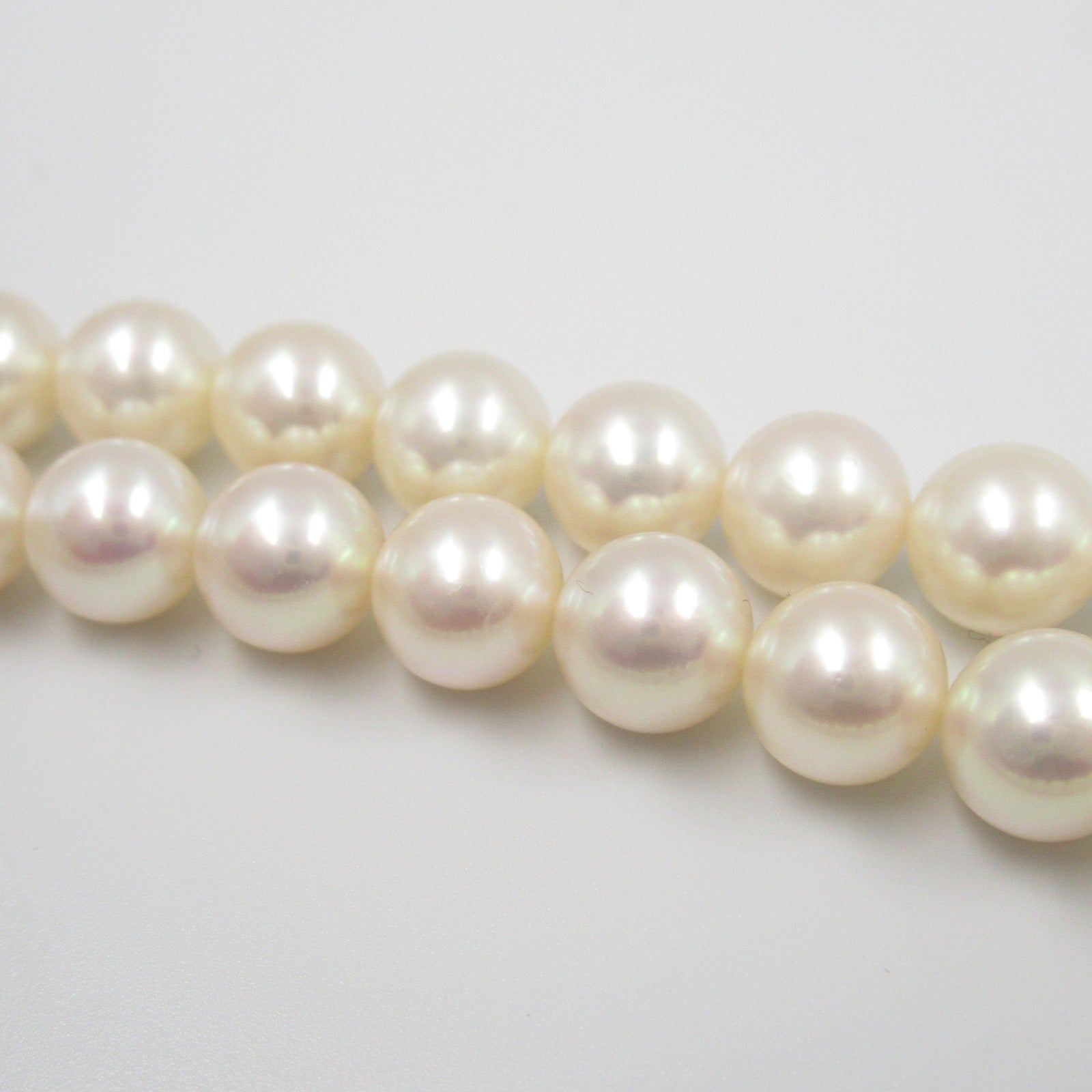 MIKIMOTO Akoya Pearl Necklace K14YG