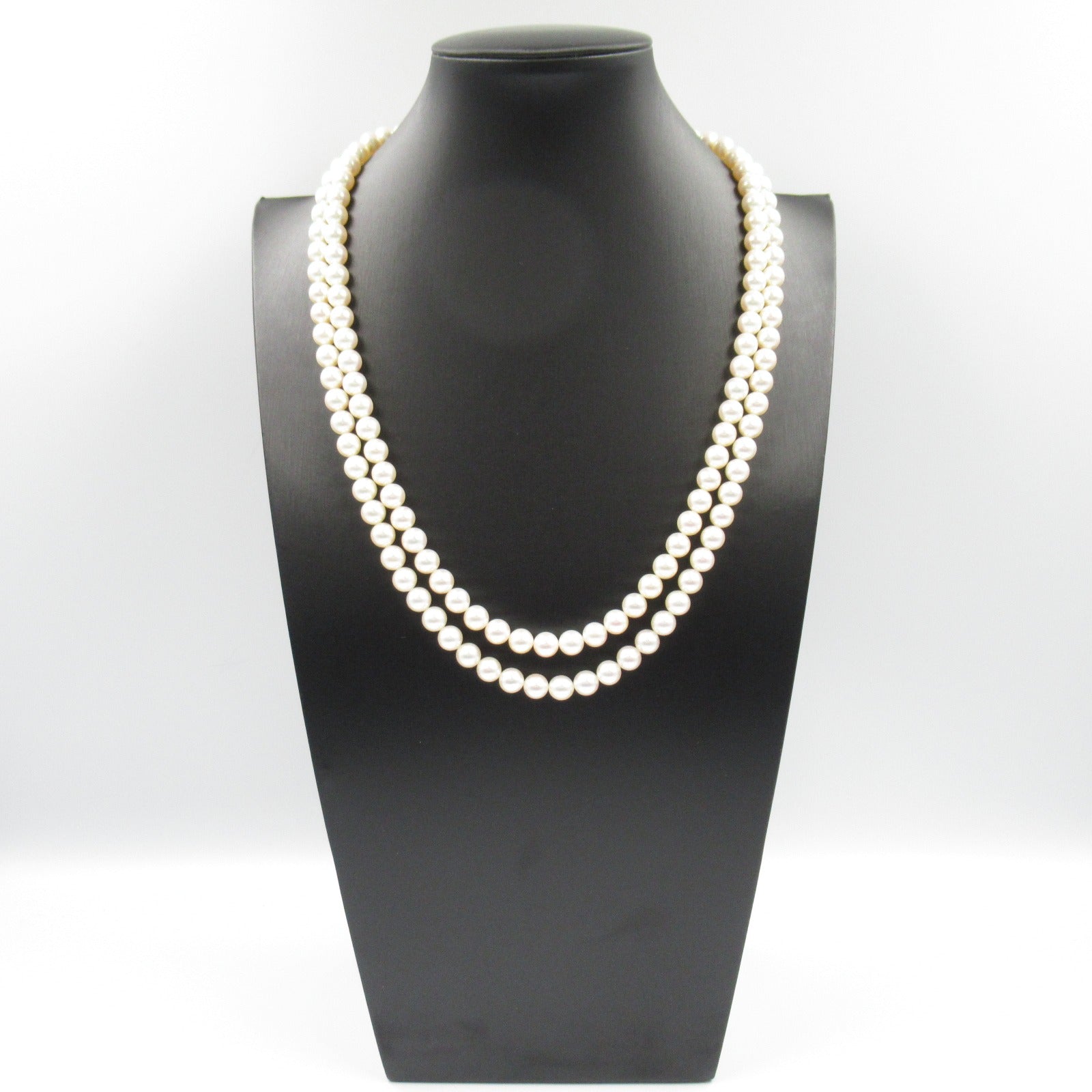 MIKIMOTO Akoya Pearl Necklace K14YG