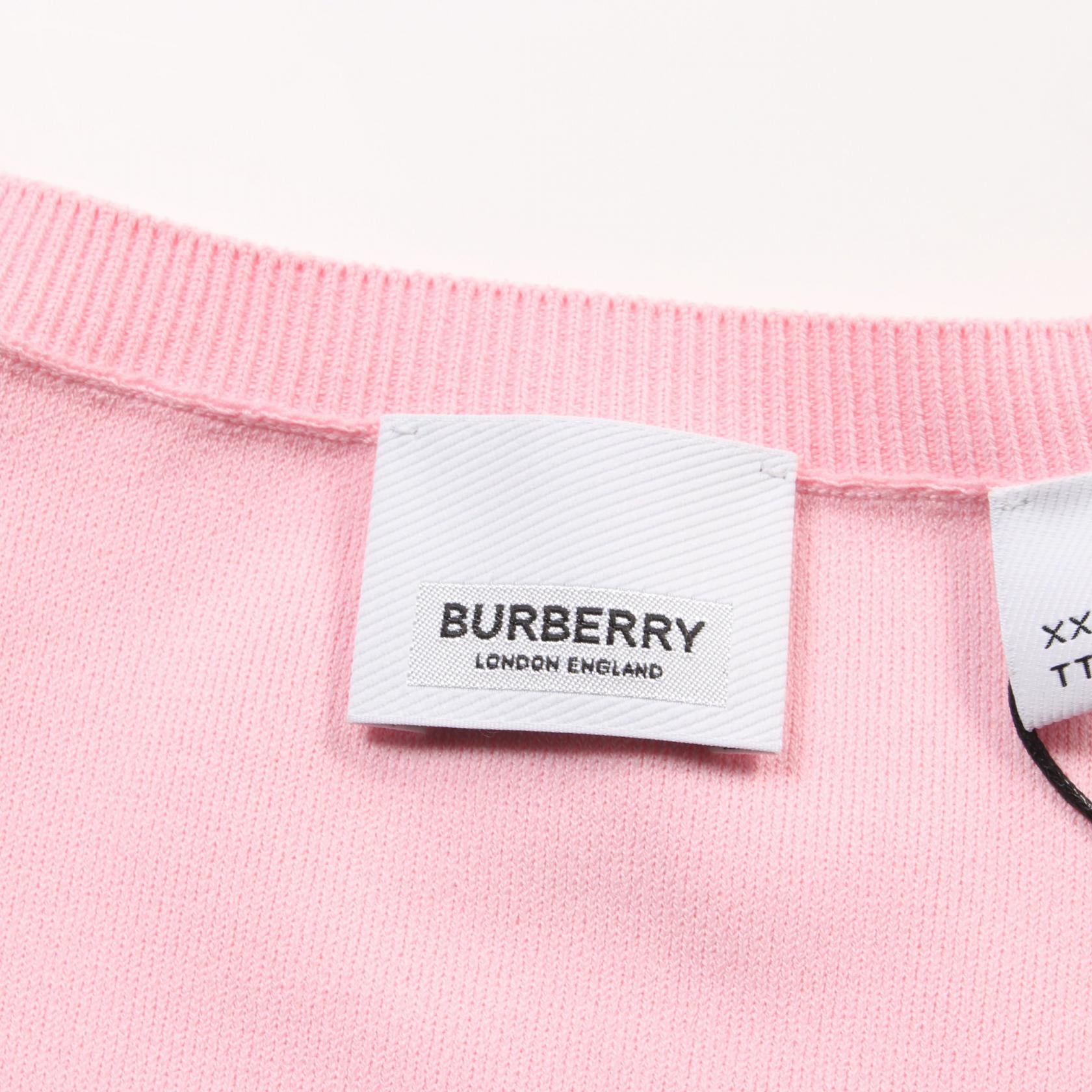 Burberry Viscose Dress Pink Used