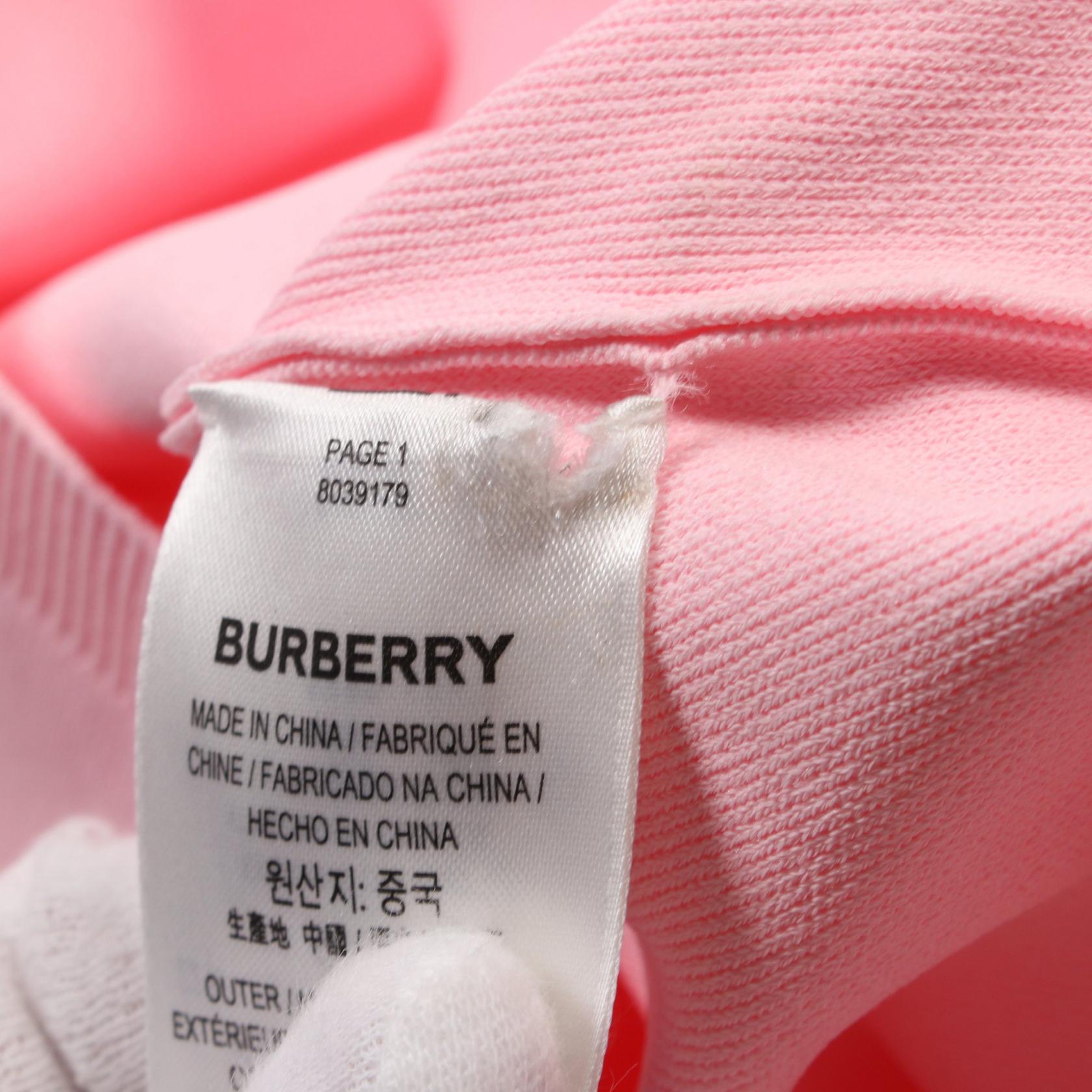 Burberry Viscose Dress Pink Used