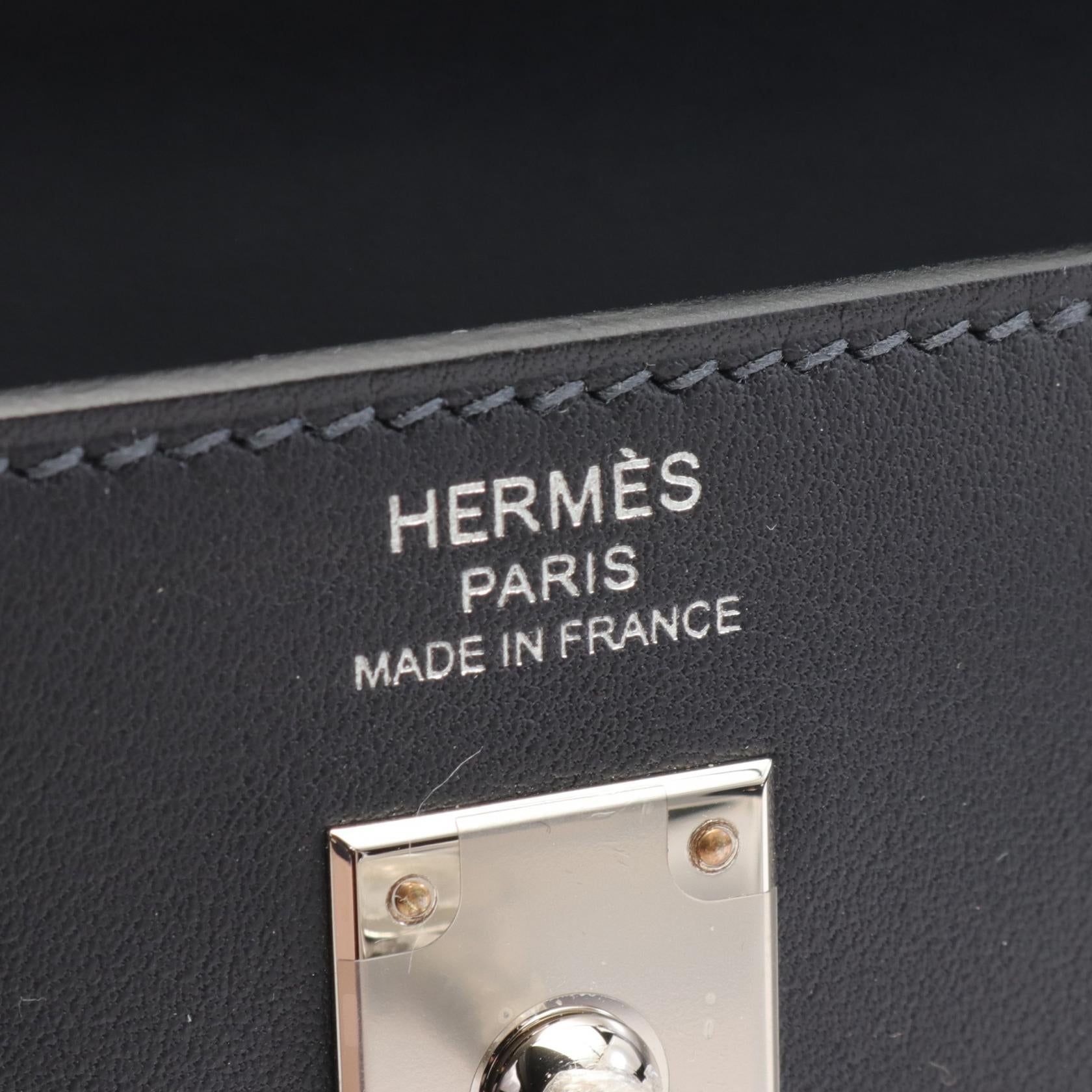 Hermes Kelly Move Shoulder Bag Grey