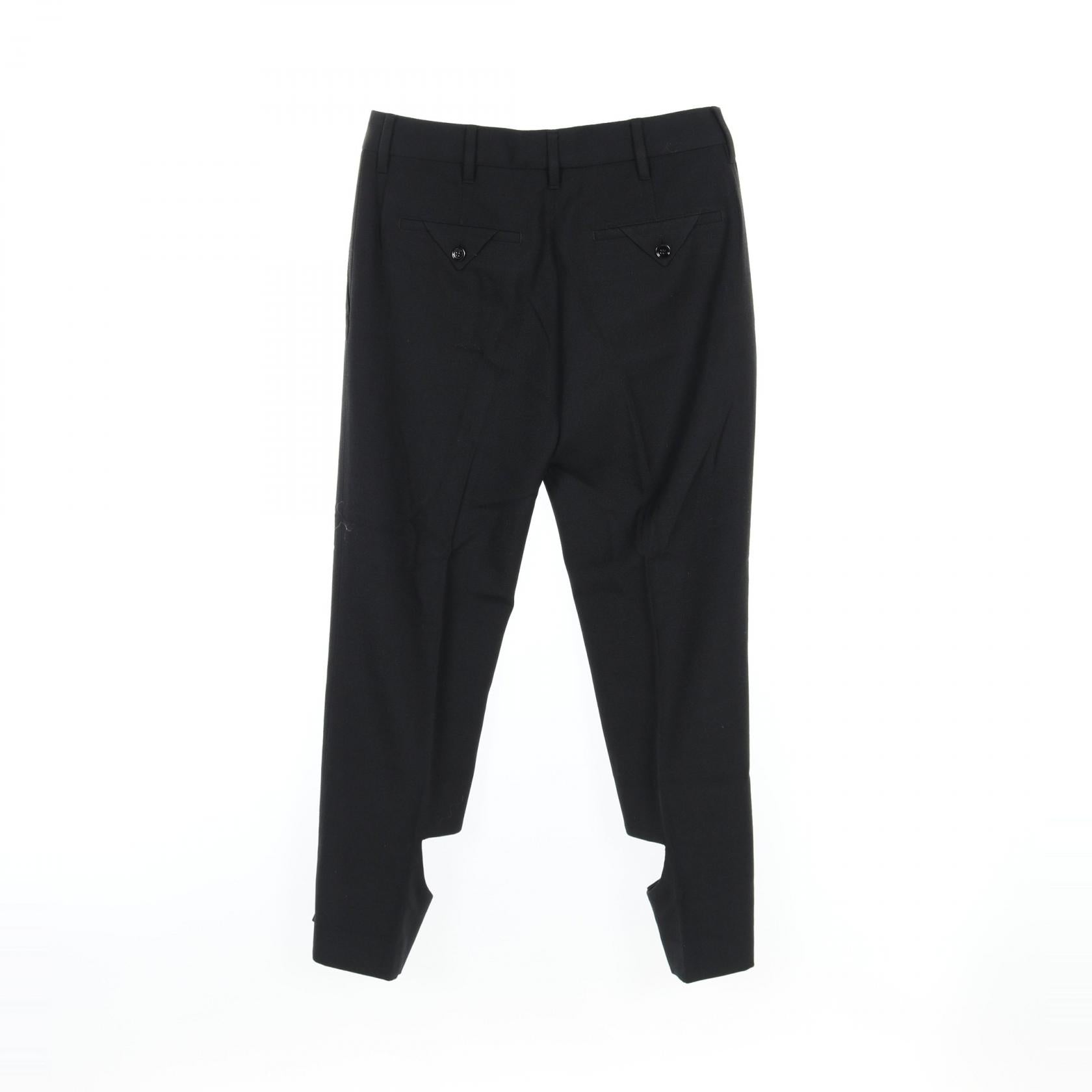 Burberry Wool Pants Black Women