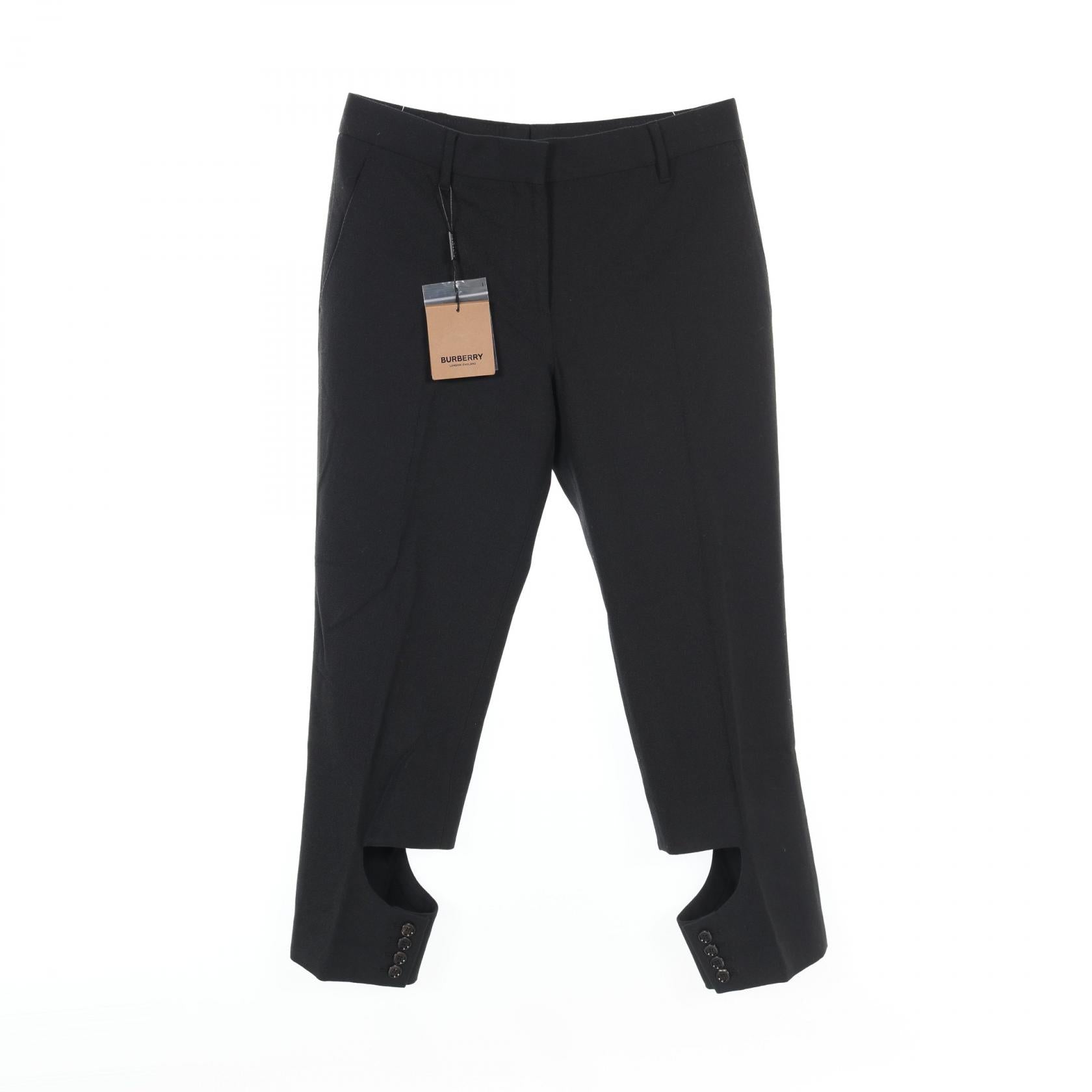 Burberry Wool Pants Black UK8 US6