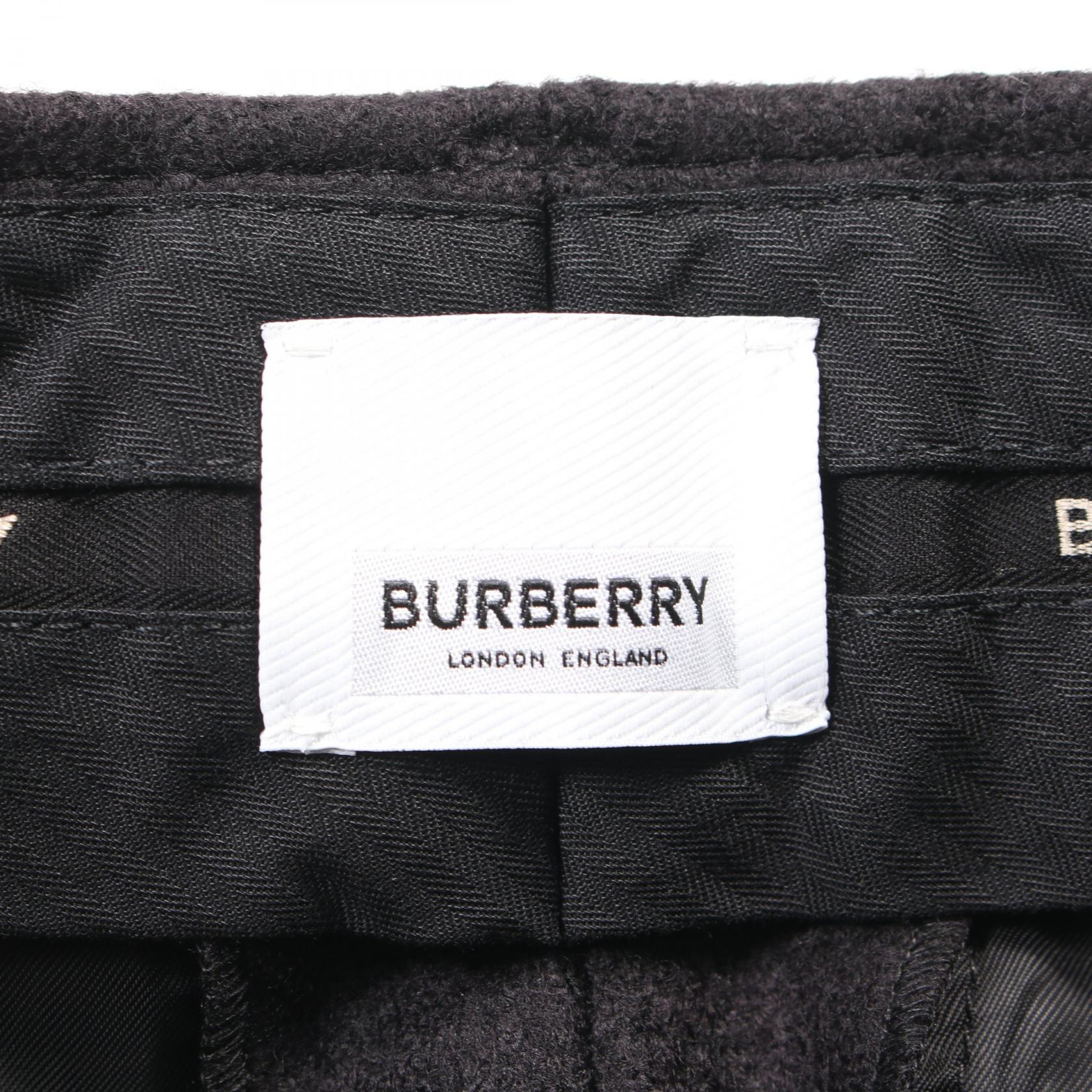 Burberry Wool Pants for Men