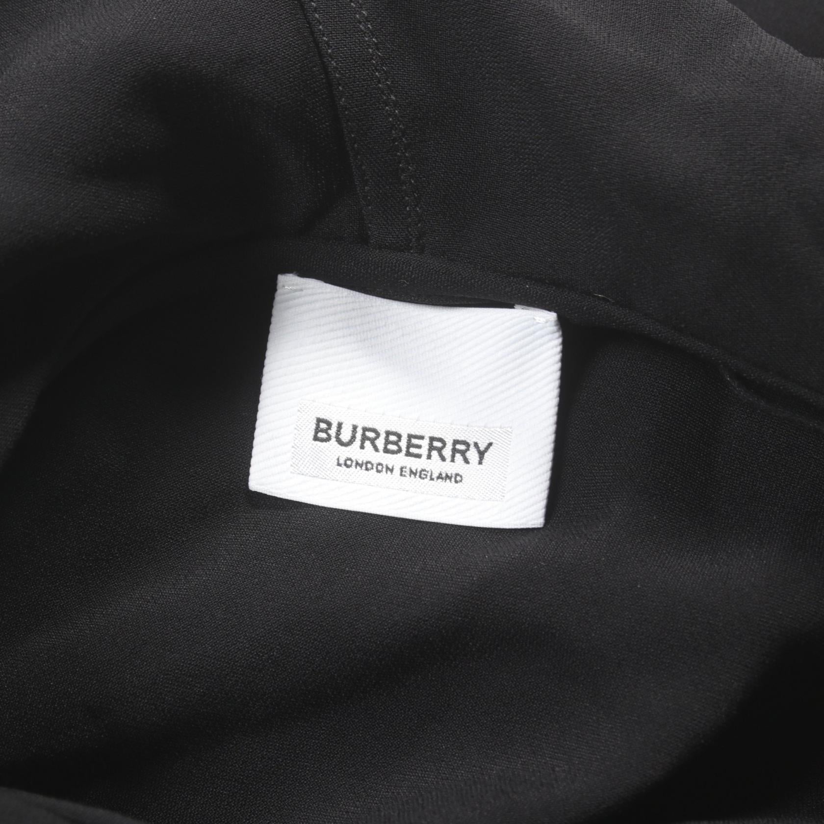 Burberry Viscose Hoodie Black Women