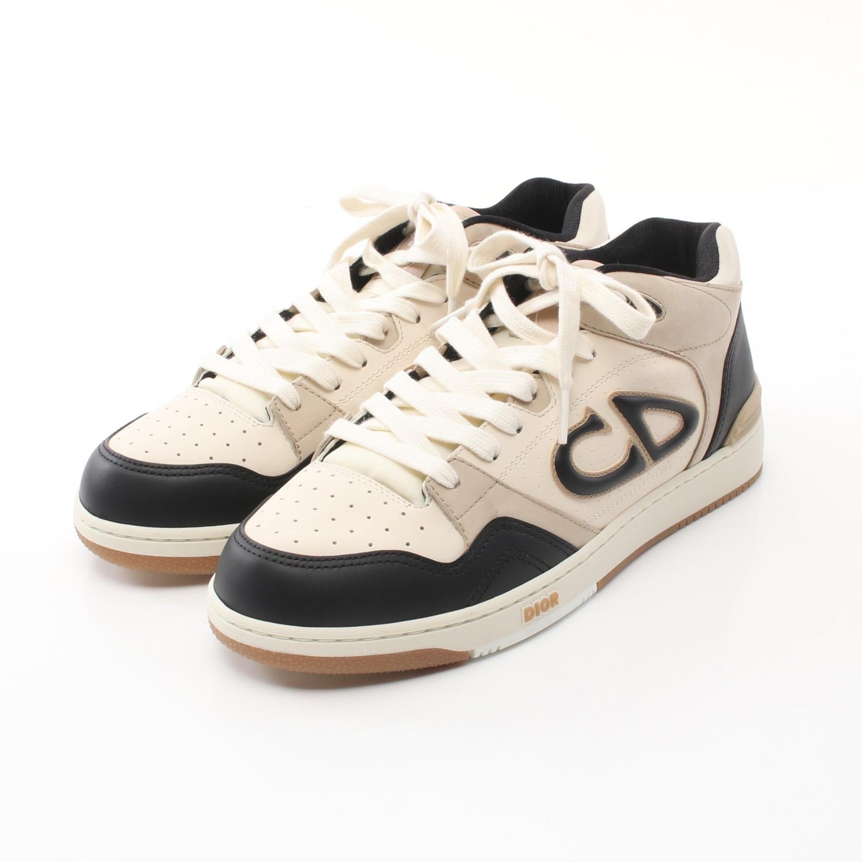 Dior B57 Low-Top Leather Sneakers