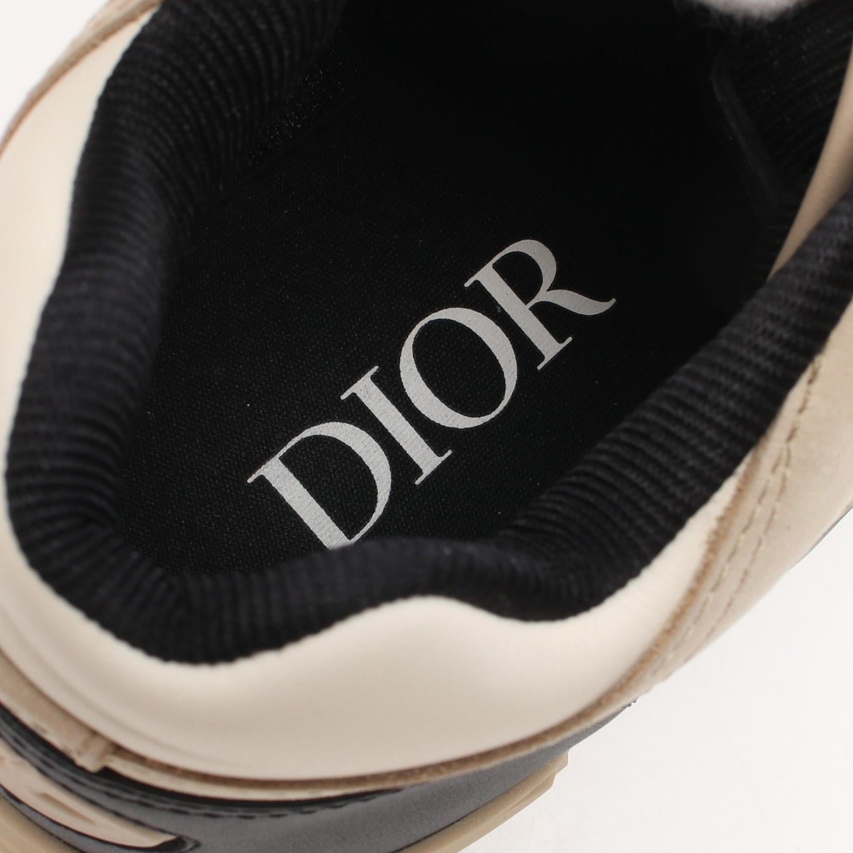 Dior B57 Low-Top Leather Sneakers