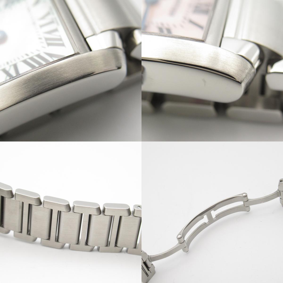 Cartier Tank Française SM Watch Stainless Steel