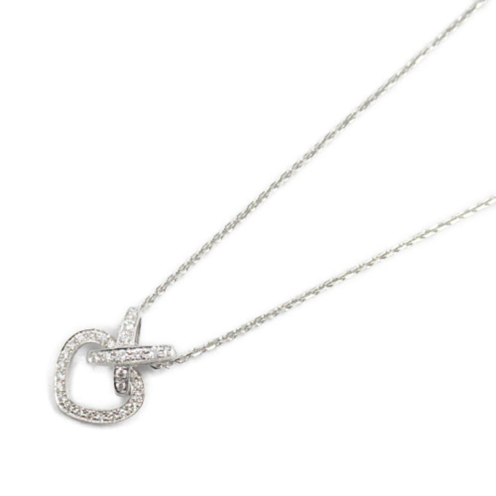 Chaumet Diamond Necklace K18WG White Gold