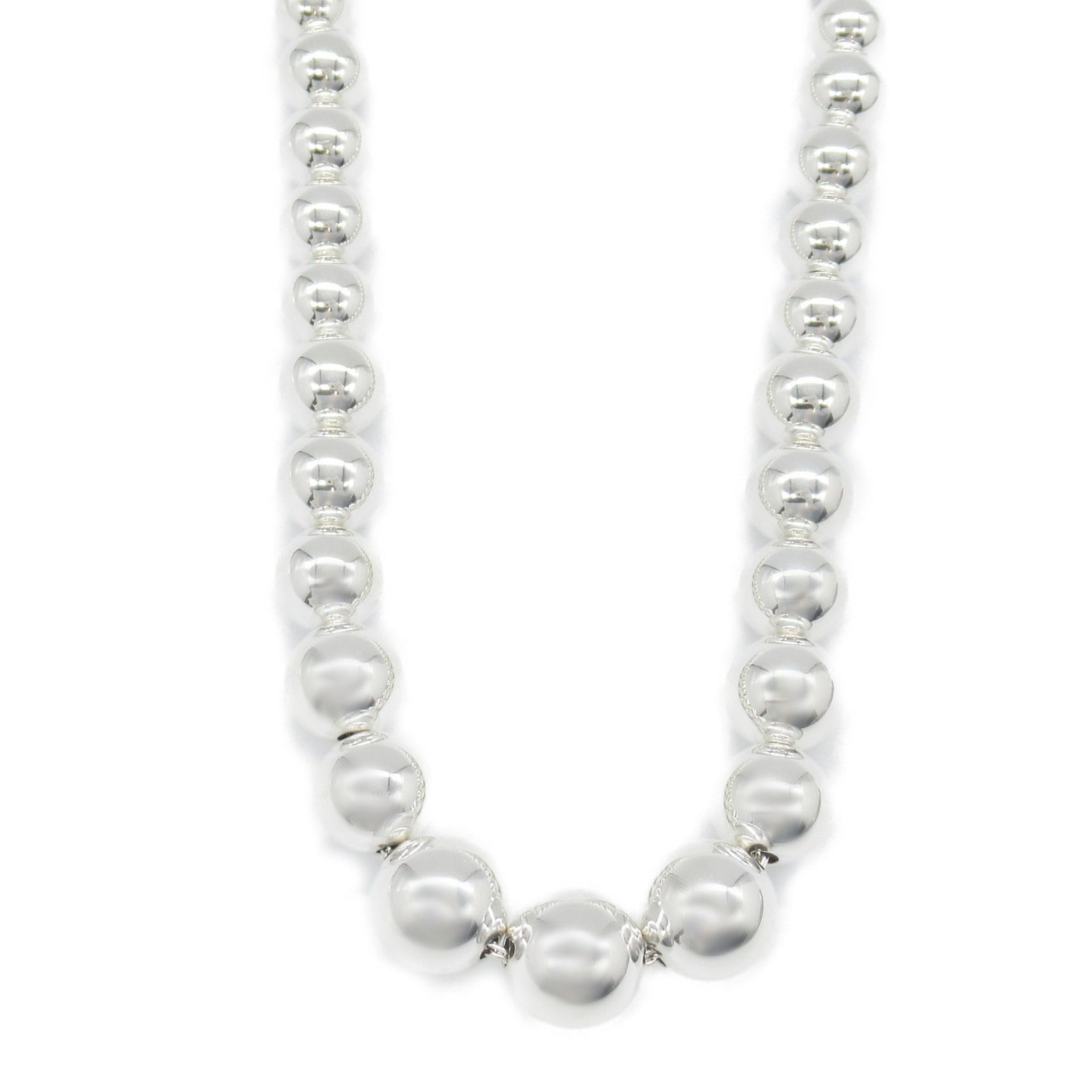 Tiffany & Co Silver 925 Hardware Ball Necklace