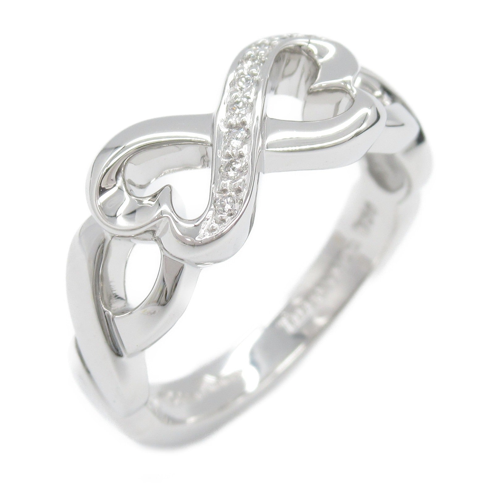 Tiffany & Co Double Loving Heart Diamond Ring