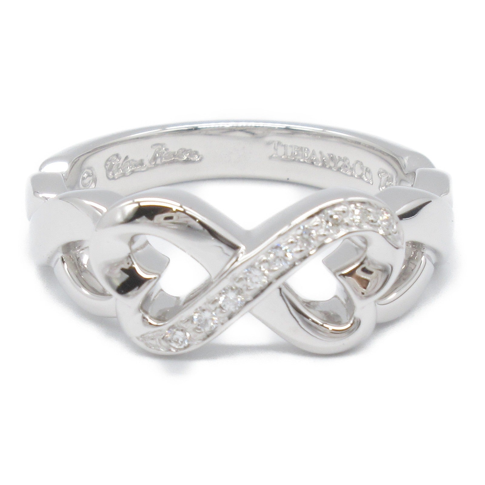 Tiffany & Co Double Loving Heart Diamond Ring