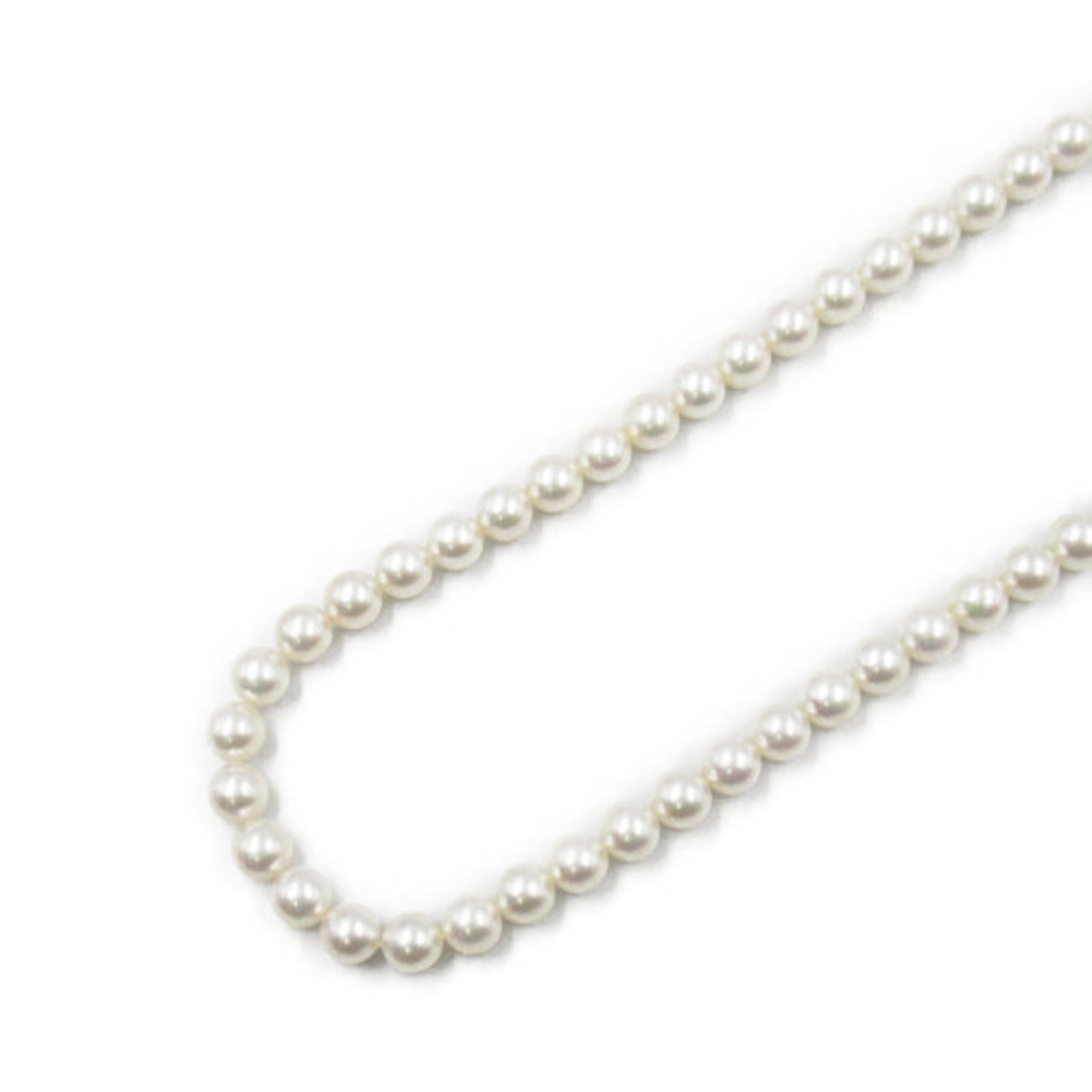 Jewelry Pearl Necklace Silver 925 White