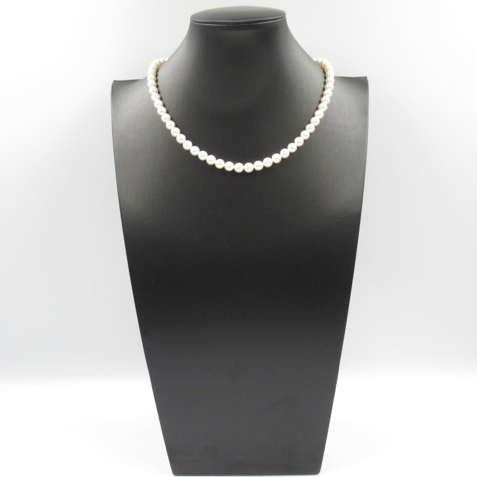 Jewelry Pearl Necklace Silver 925 White