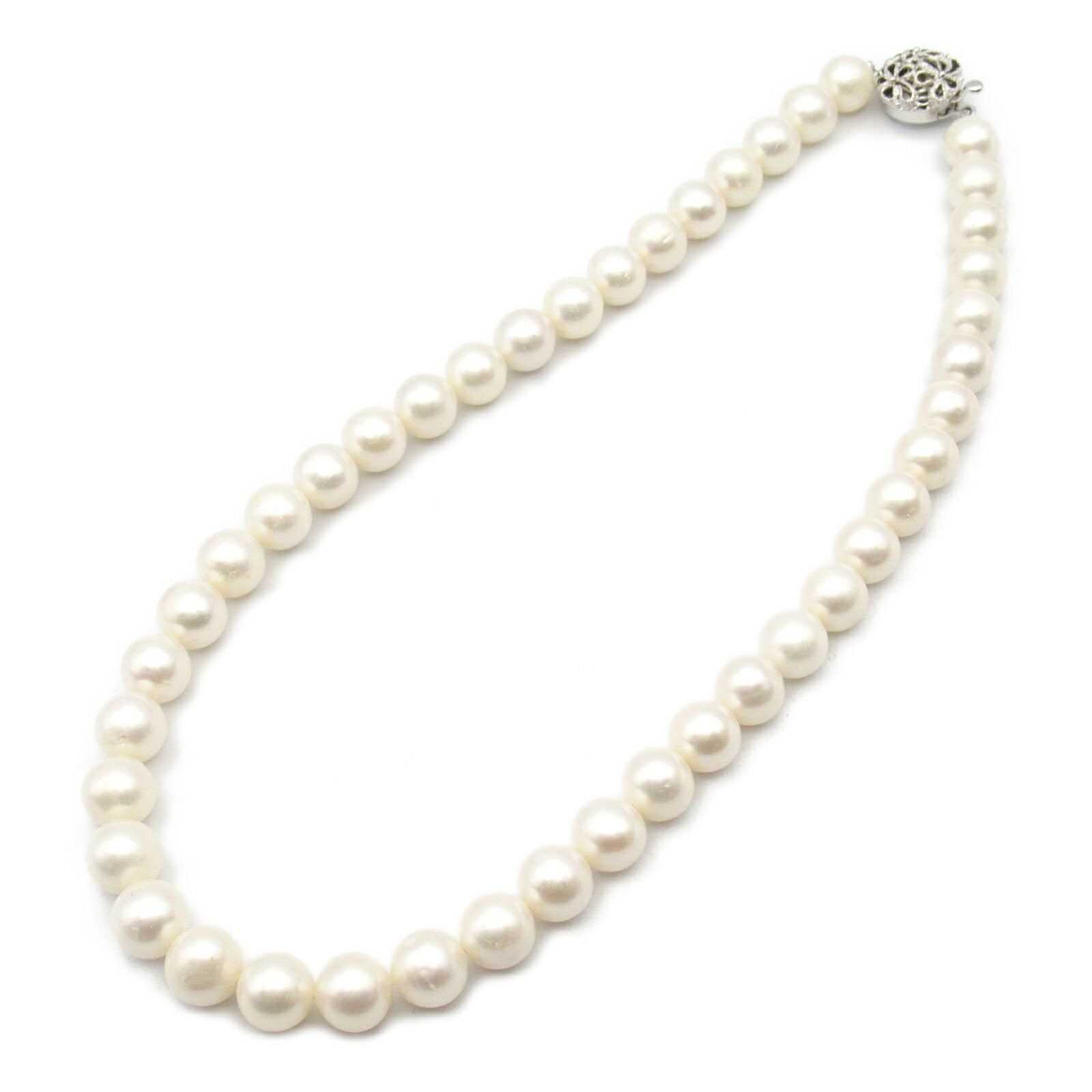 Silver 925 Pearl Necklace Jewelry