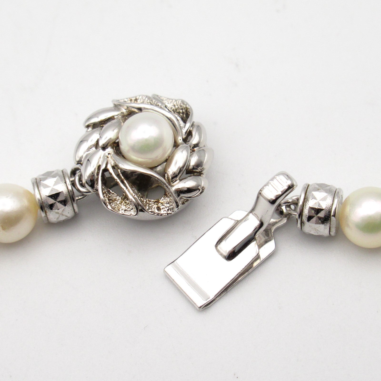 Silver 925 Pearl Necklace Jewelry