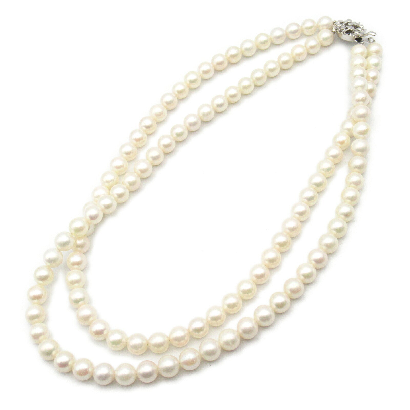 Silver 925 Pearl Necklace Jewelry