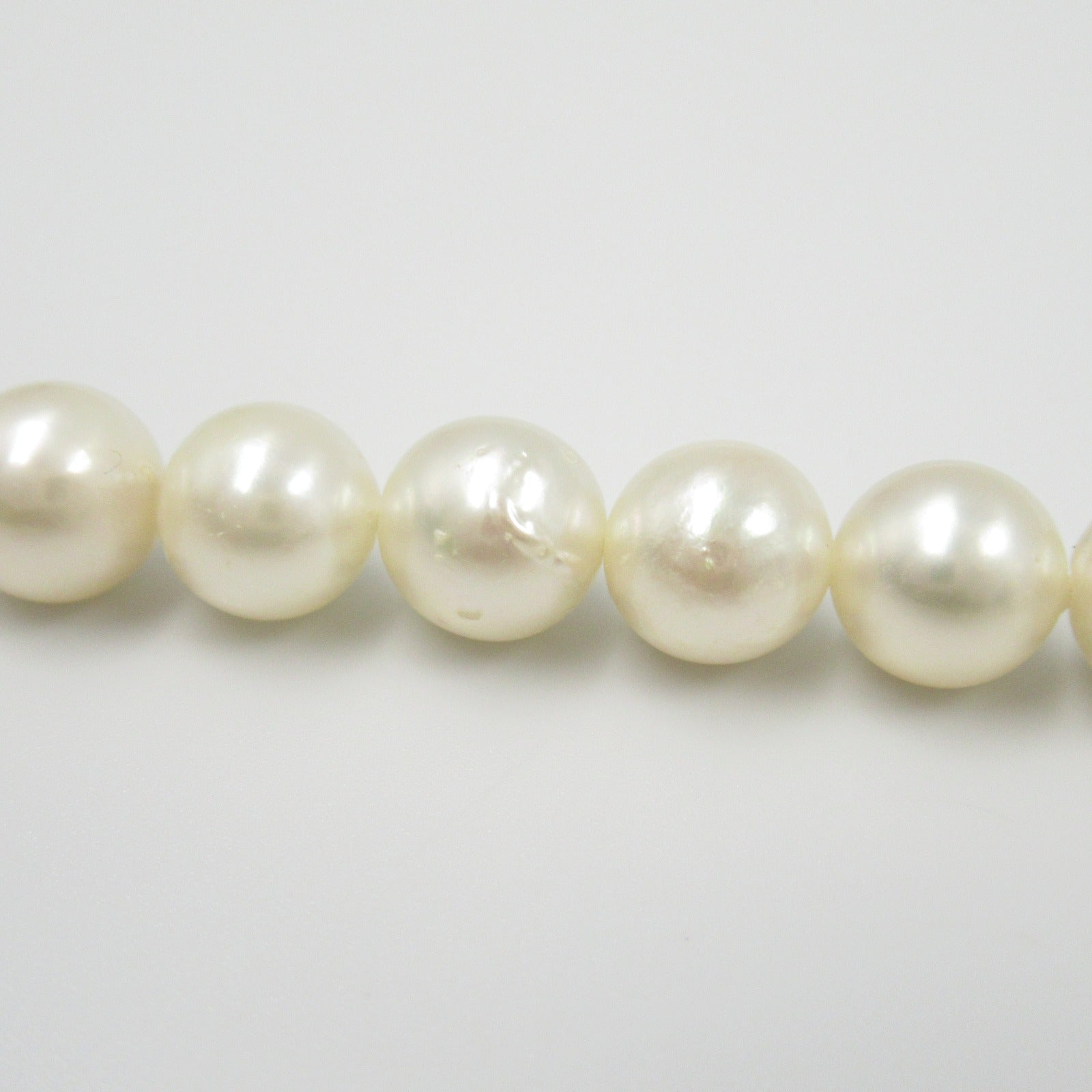 Silver 925 Pearl Necklace 7.5-8.0mm