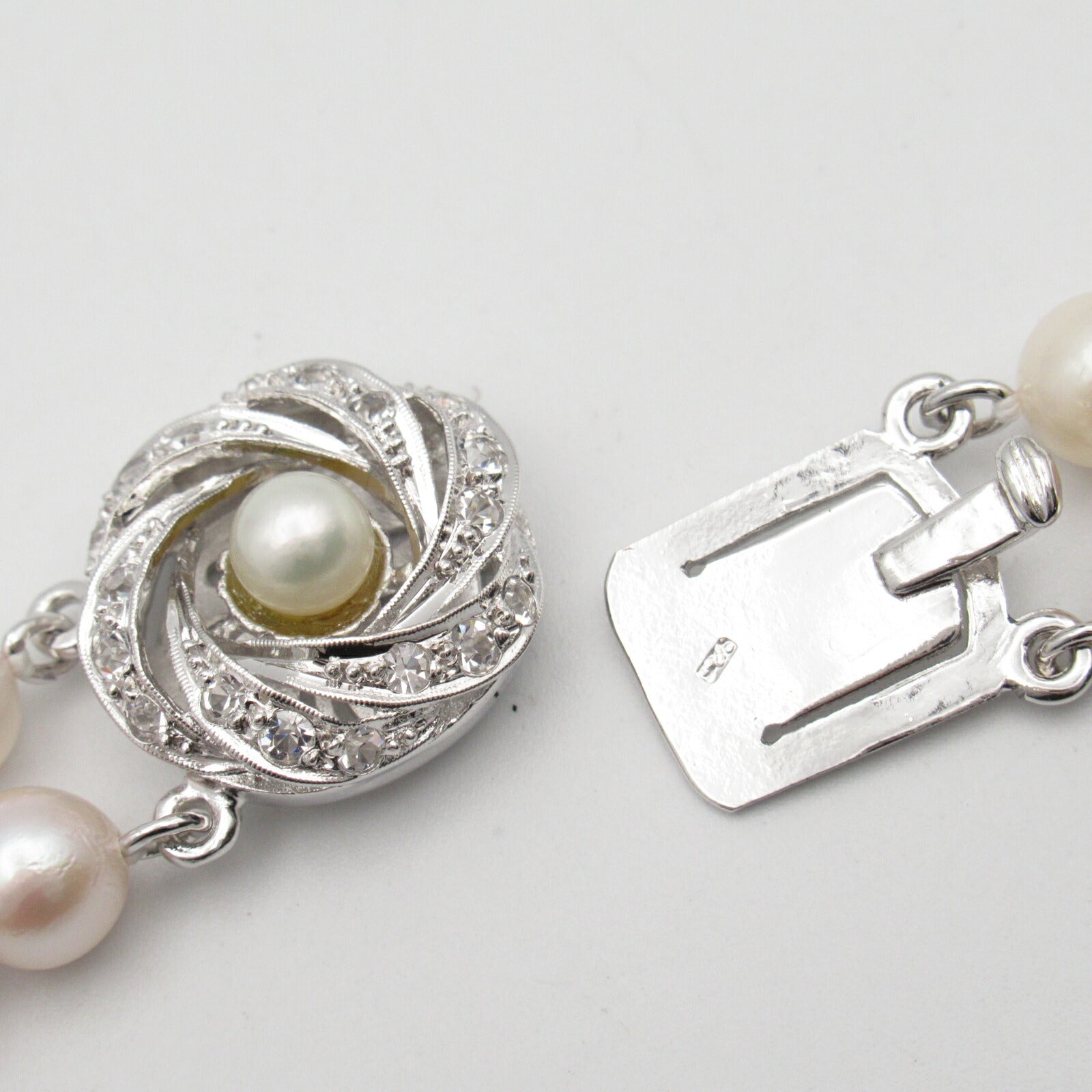 Silver 925 Pearl Necklace Jewelry