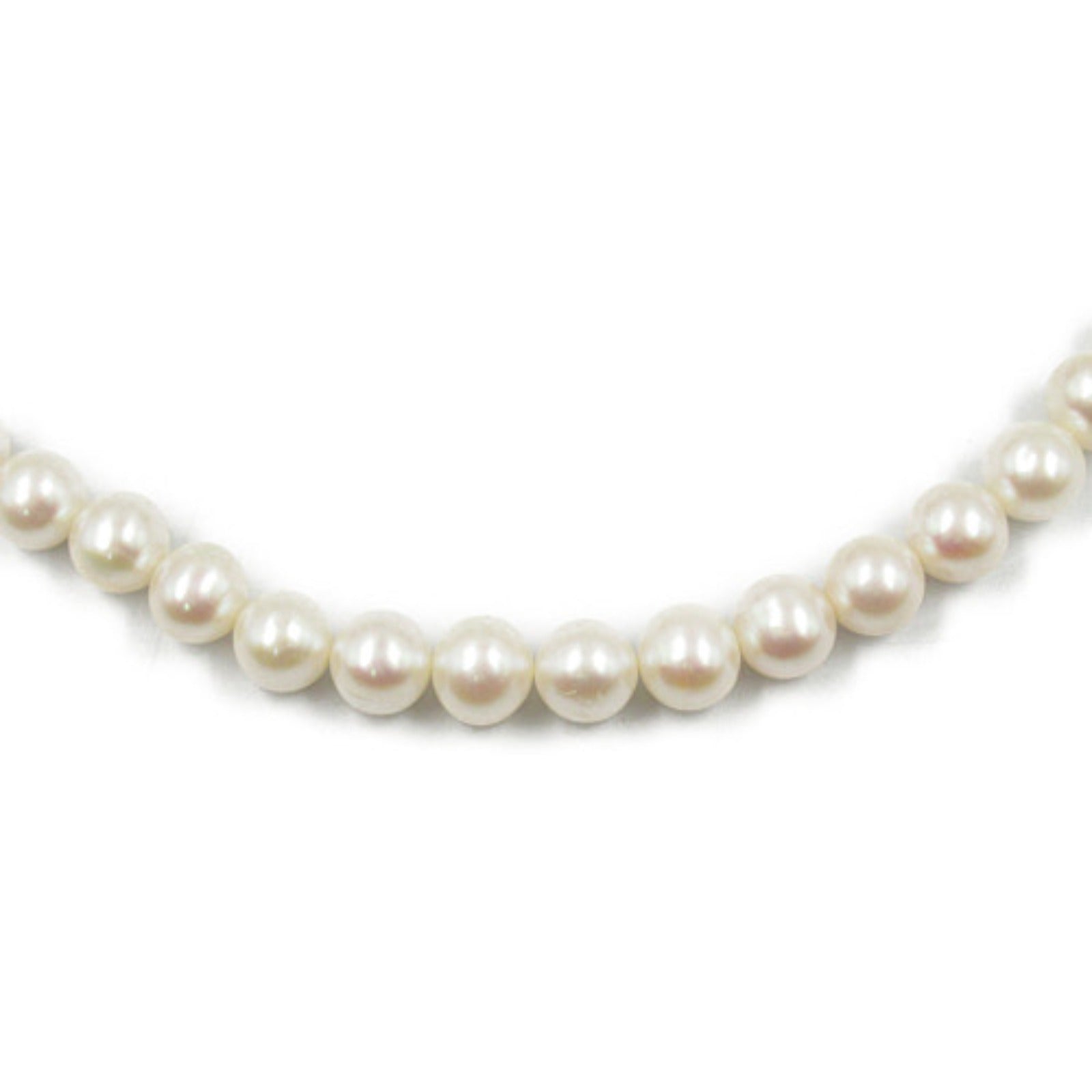 Silver 925 Pearl Necklace Jewelry